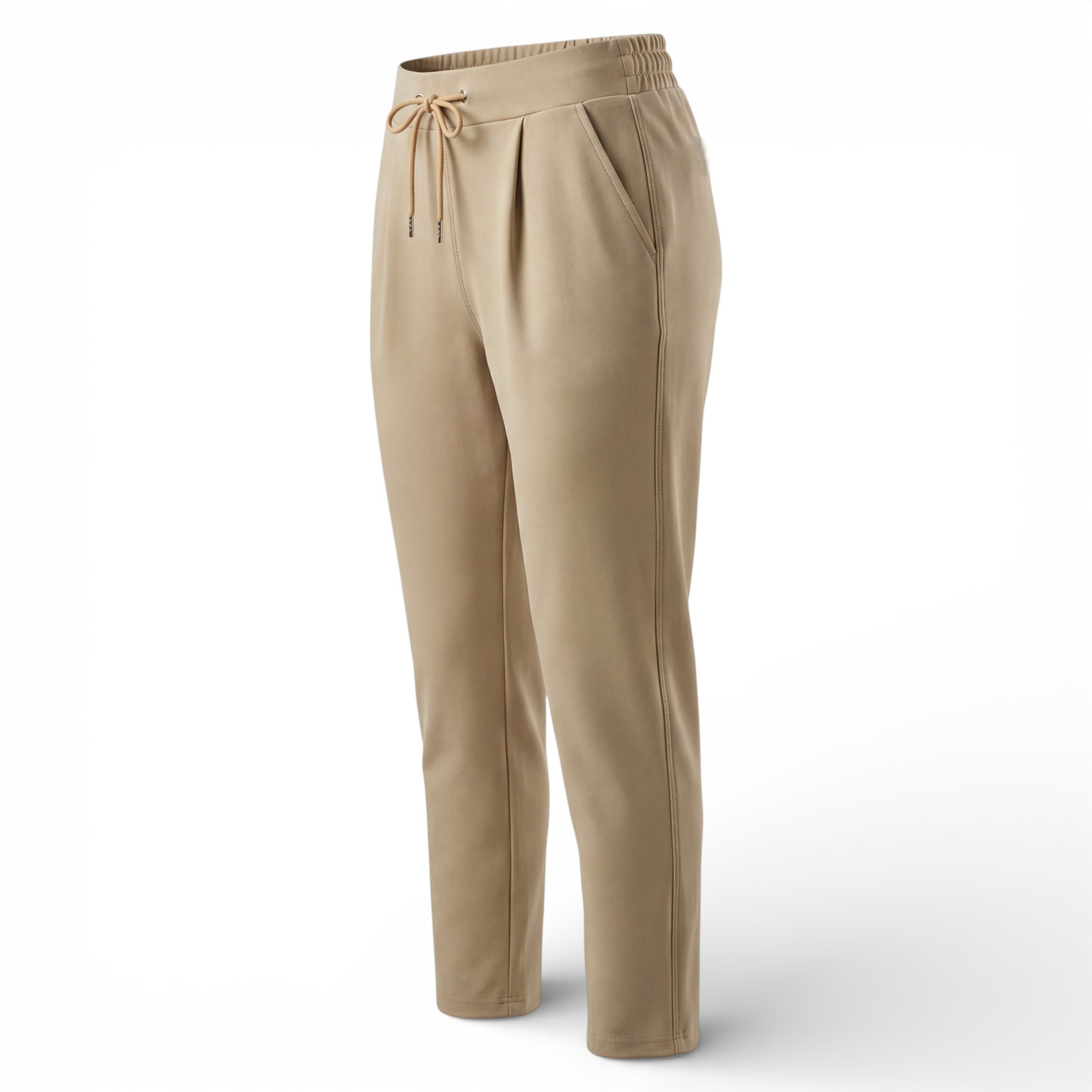 Chinohose Schlupfhose Damen Stretchhose Freizeithose Business Style