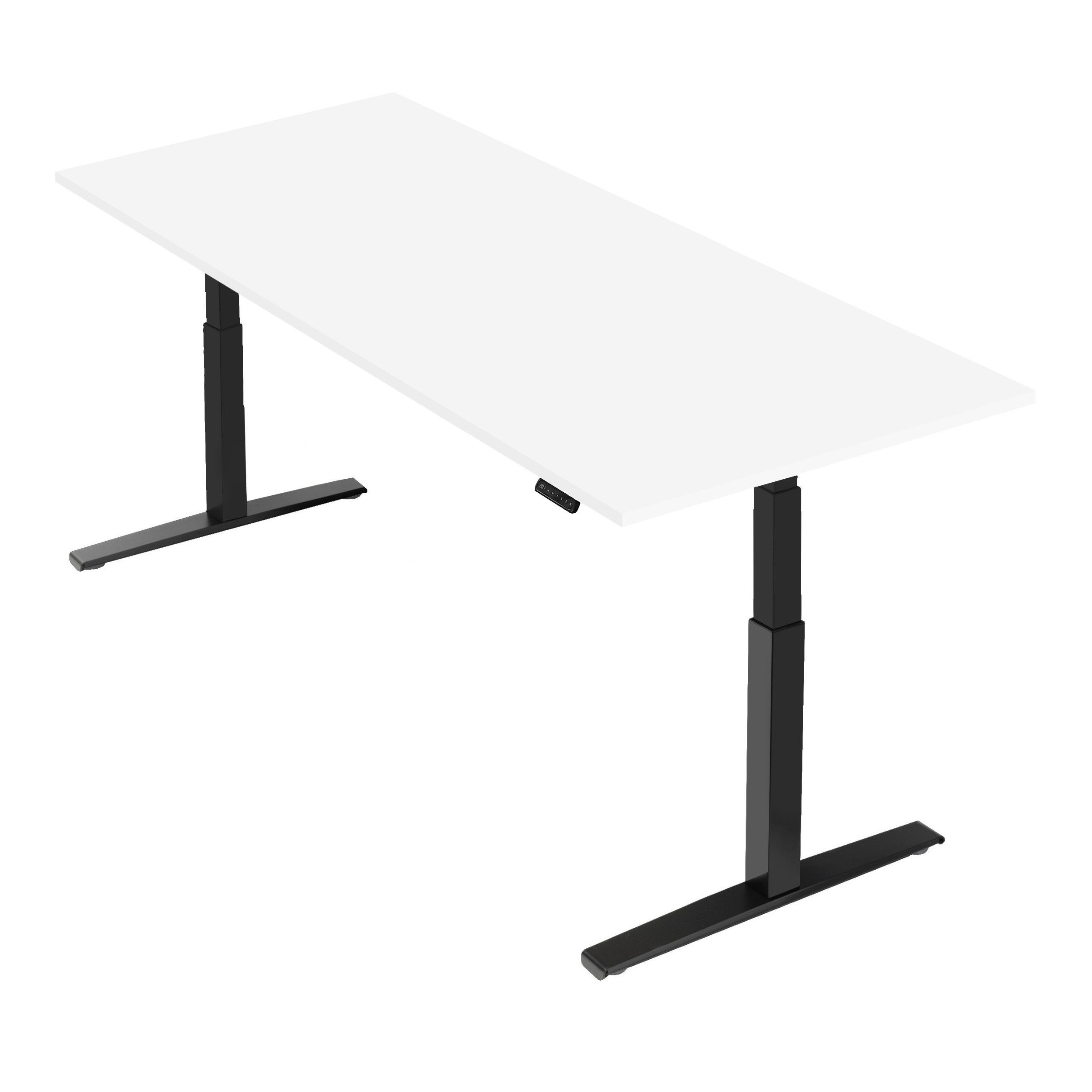 boho office® Schreibtisch Basic Line, Schwarz günstig online kaufen