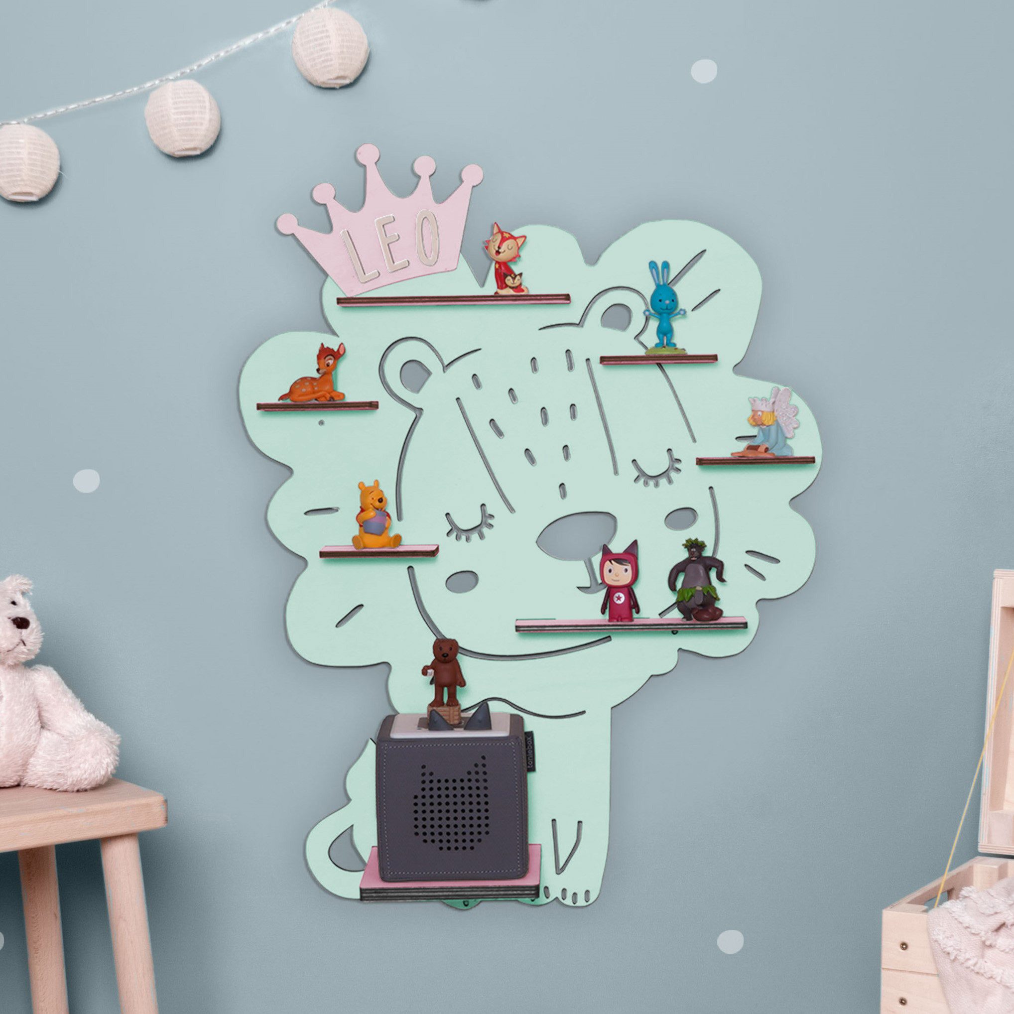hellomini Kinderregal Regal "Löwe" für die günstig online kaufen