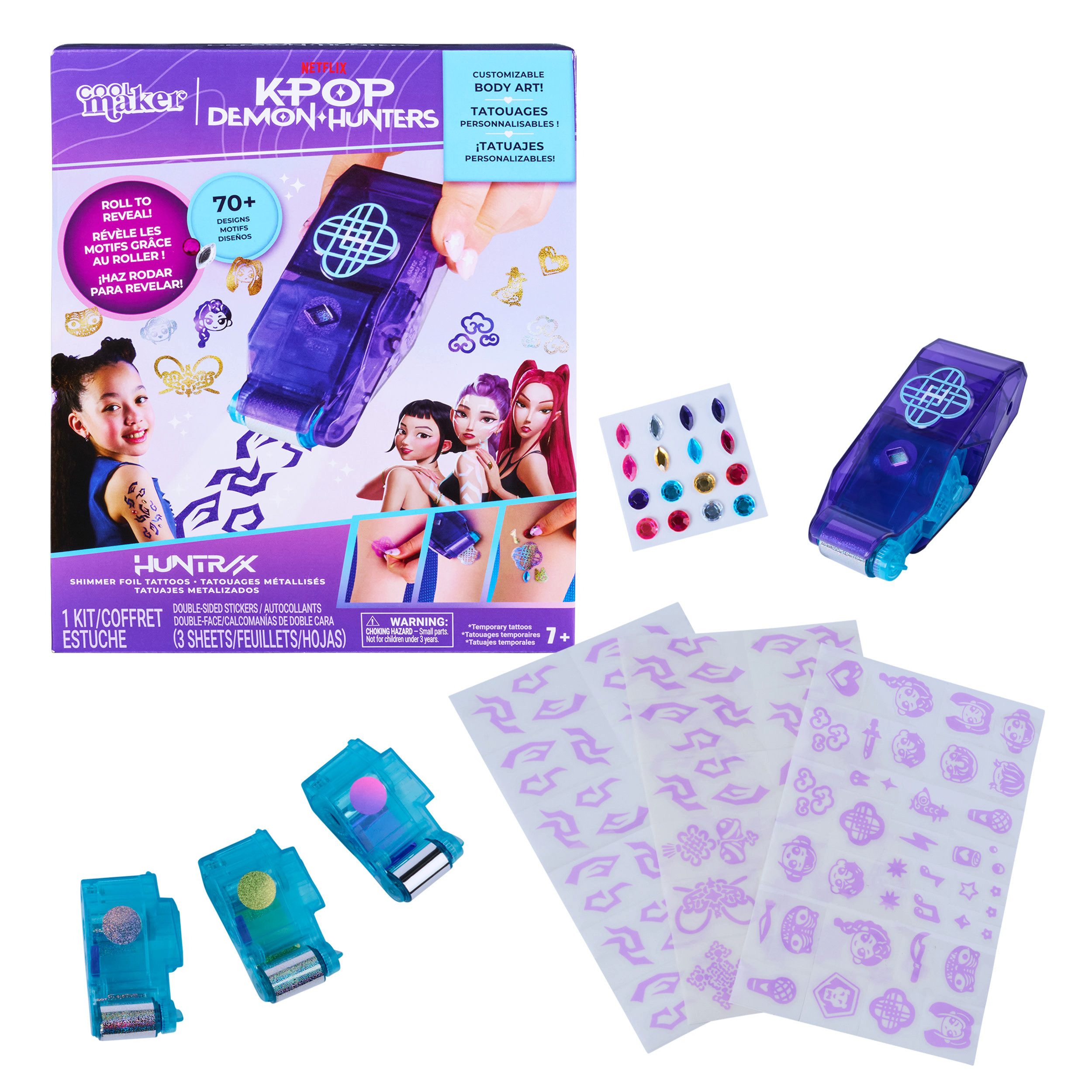 Spin Master Kreativset Cool Maker K-Pop Demon Hunters Tattoo-Studio