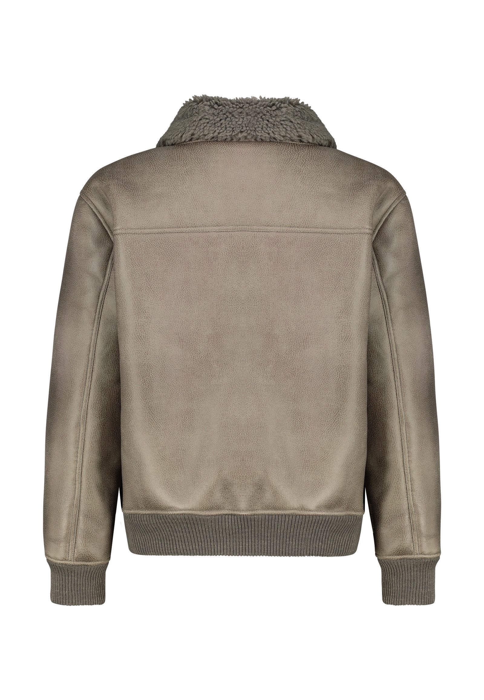 SUBLEVEL Winterjacke Herren Jacke aus Kunstleder günstig online kaufen