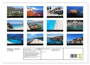 CALVENDO Wandkalender Kefalonia - Dreams of Greece (Premium-Calendar 2023 DIN A2 Landscape)