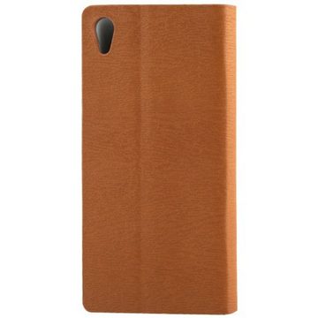 König Design Handyhülle Sony Xperia Z2, Sony Xperia Z2 Handyhülle Backcover Braun