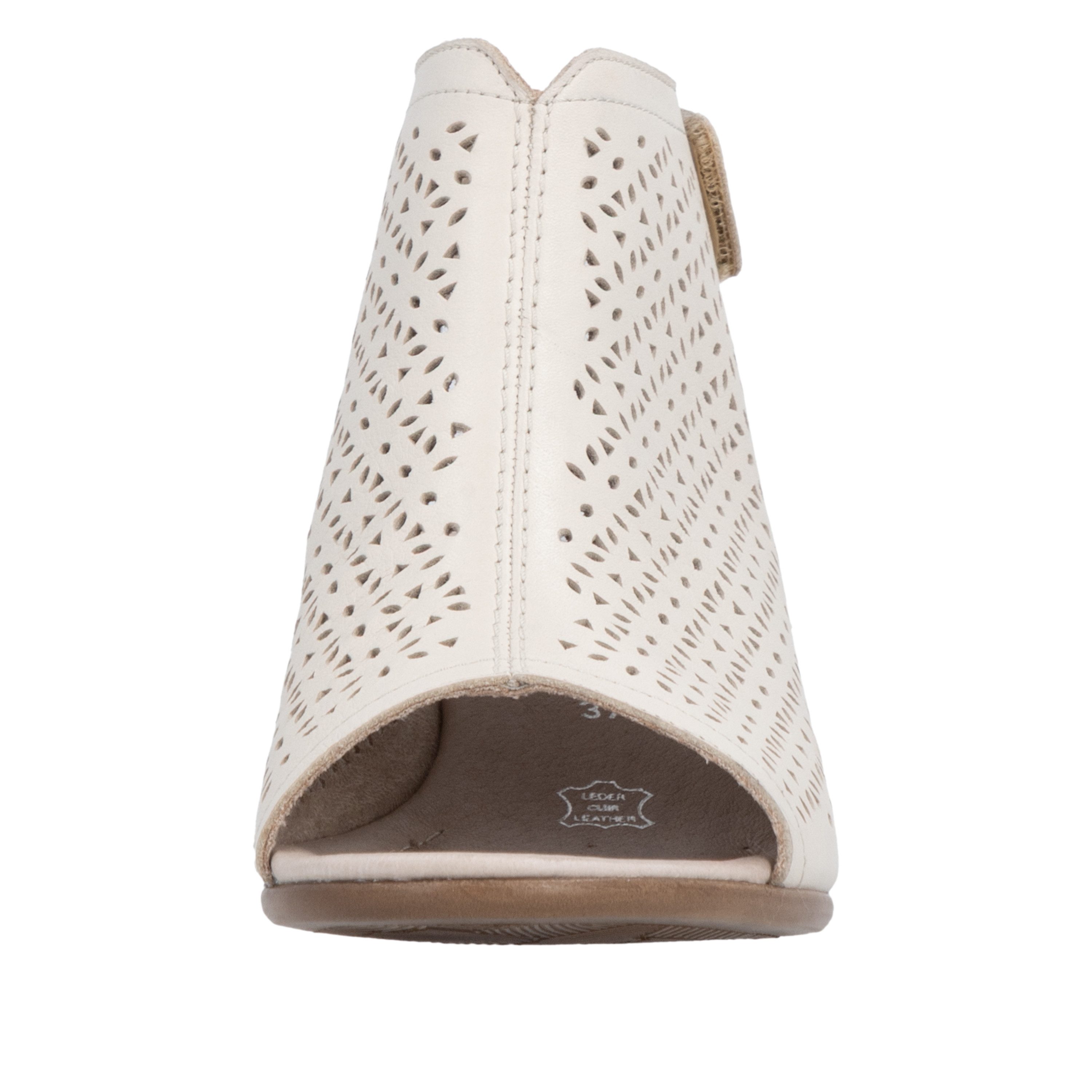 Remonte Schaftsandalette Sommerschuh mit Blockabsatz und Klettriemchen an der Ferse – Bild 5 von 5