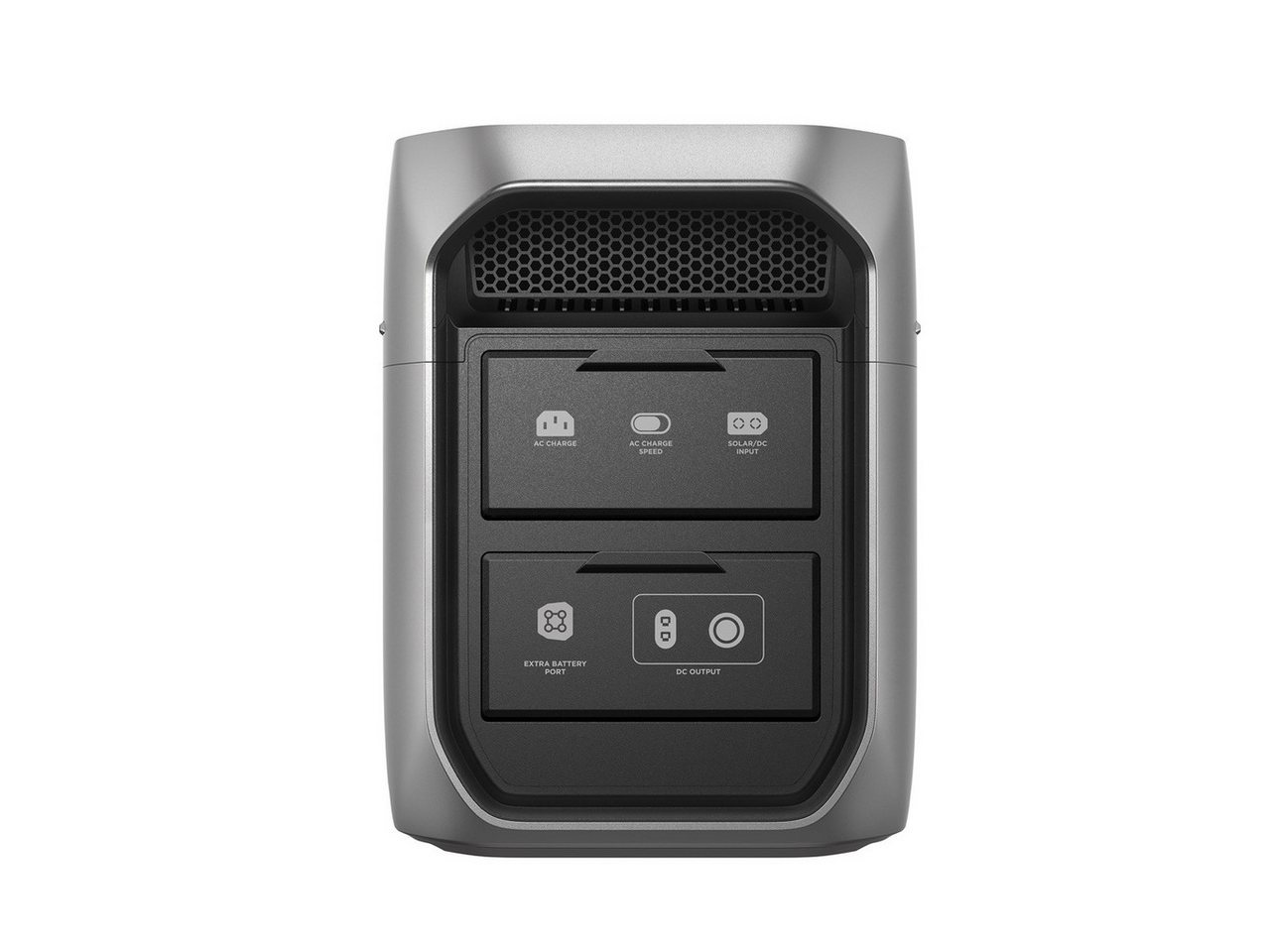 Ecoflow EcoFlow Delta 3 Max Plus Powerstation 0% MwSt. Powerstation LiFEPO4 (220-240 V), Individuelle Priorisierung der AC-Kreise schwarz
