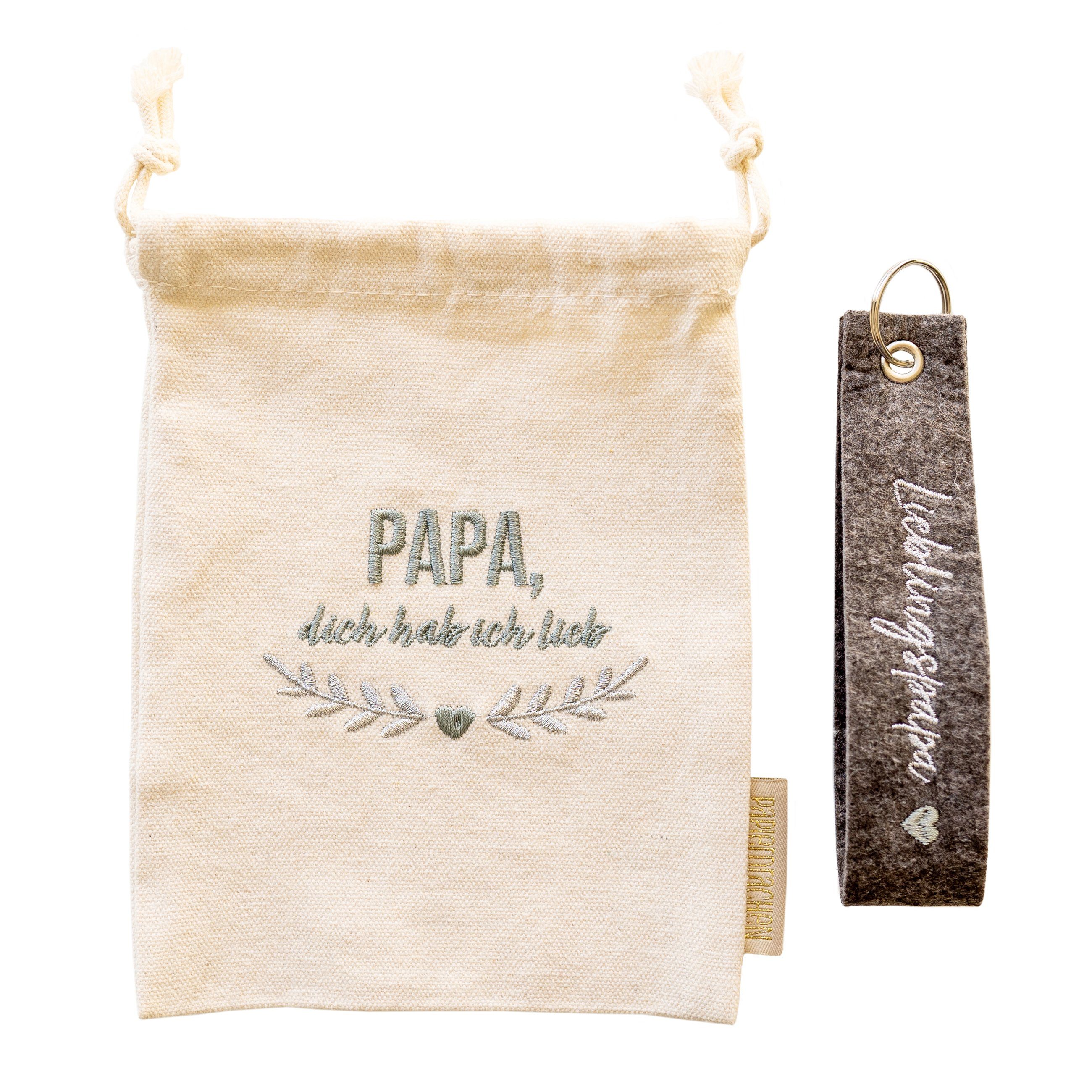 PAPIERDRACHEN Schlüsselanhänger Set Filzschlüsselanhänger mit besticktem günstig online kaufen