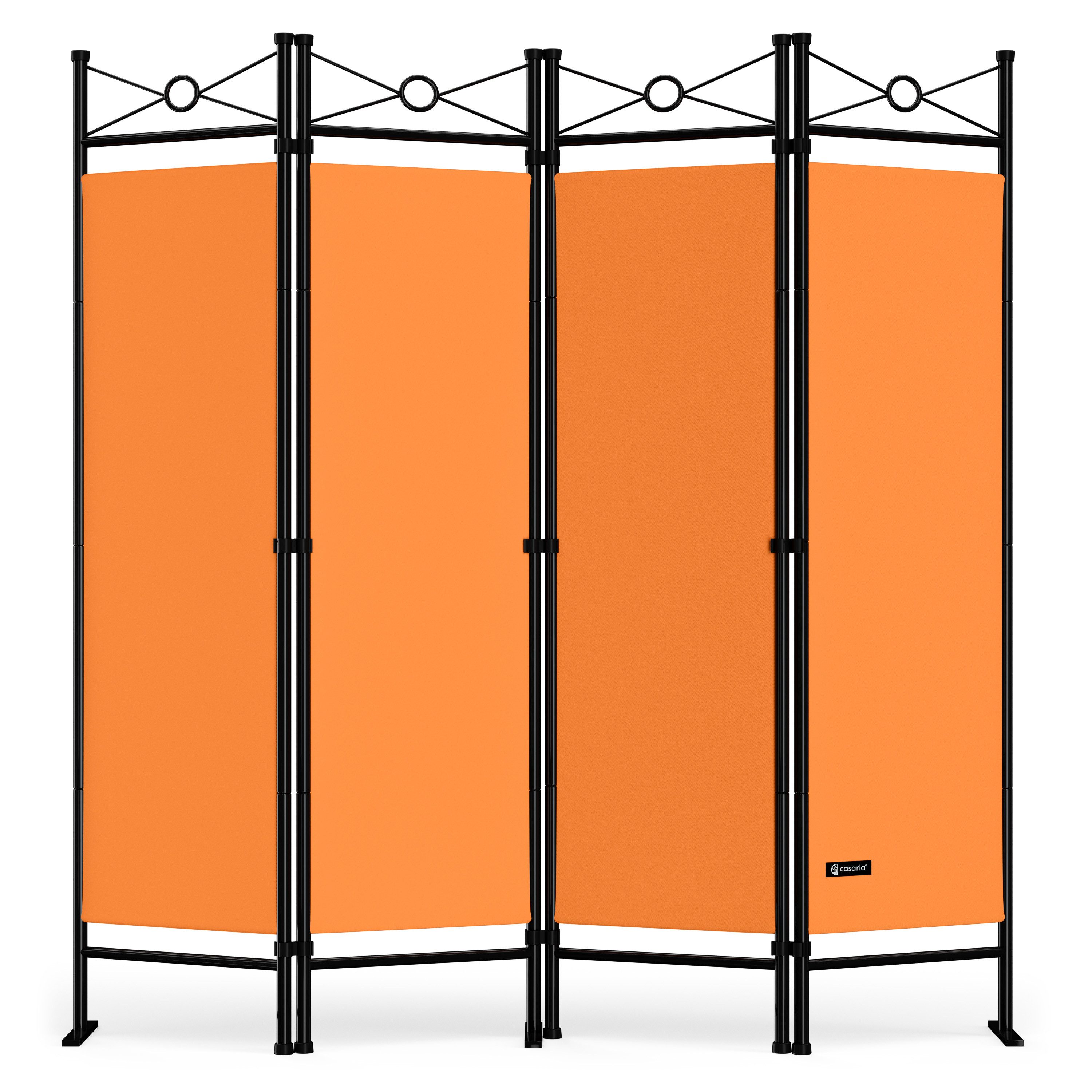 Casaria Paravent Lucca, 180x163cm Verstellbar Faltbar Stabil 4 teilig Indoo günstig online kaufen