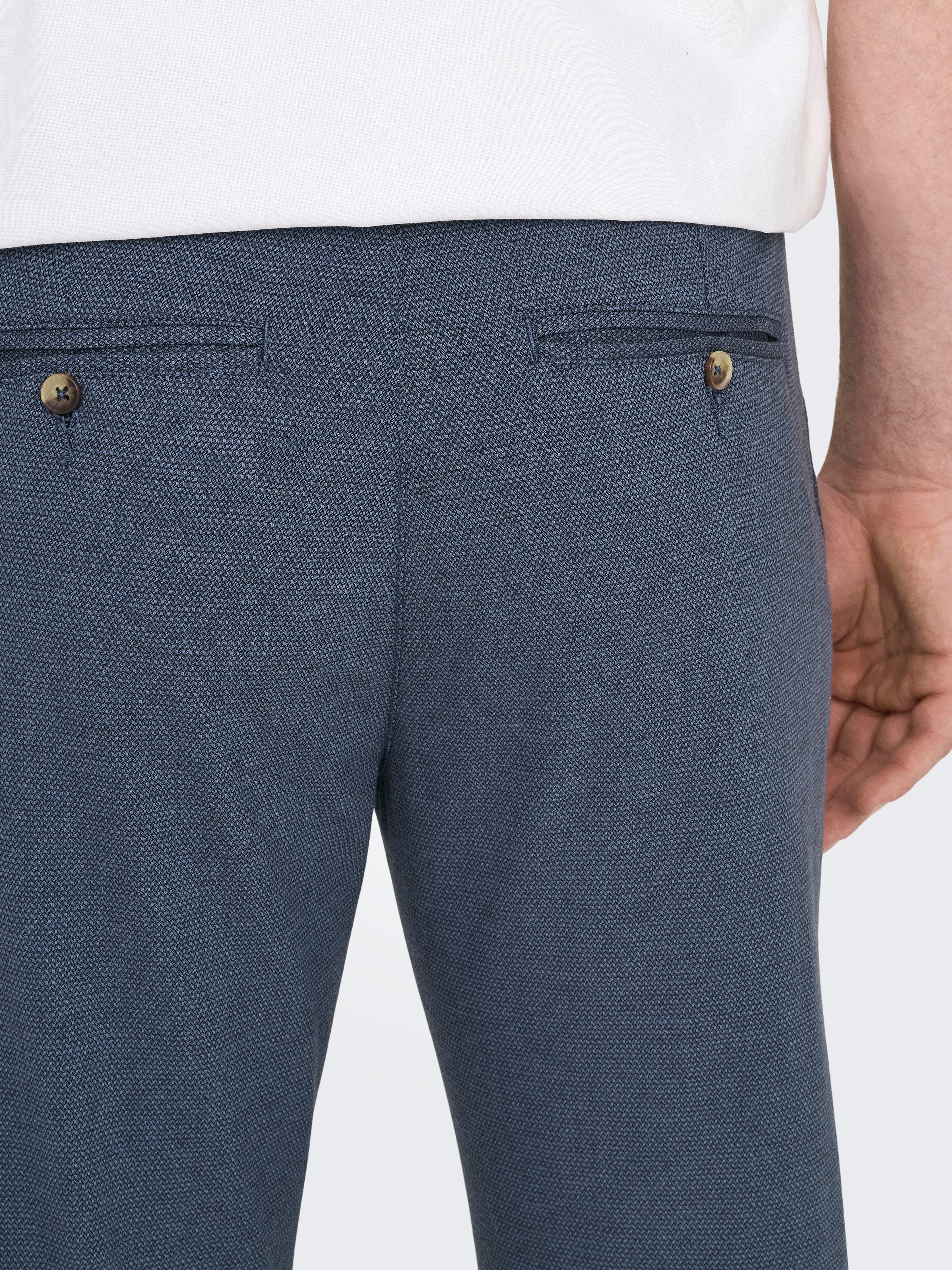 ONLY & SONS Anzughose ONSMARK PETE SLIM DOBBY 0058 PANT NOOS – Bild 3 von 5