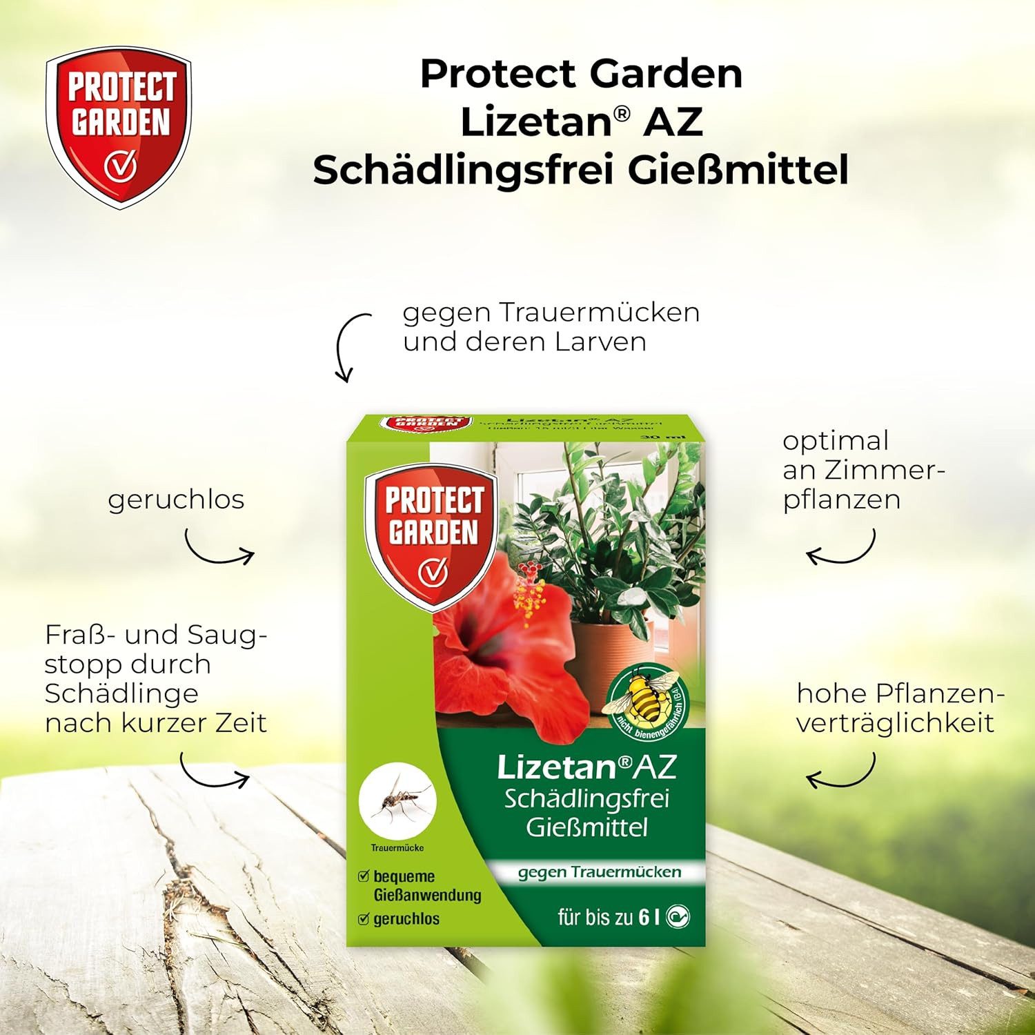 Thumbnail - Protect Garden Insektenspray Protect Garden Lizetan AZ Schädlingsfrei 30 ml Konzentrat