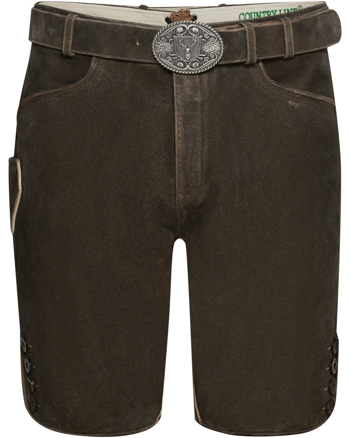 Country Line Trachtenlederhose Kurze Lederhose