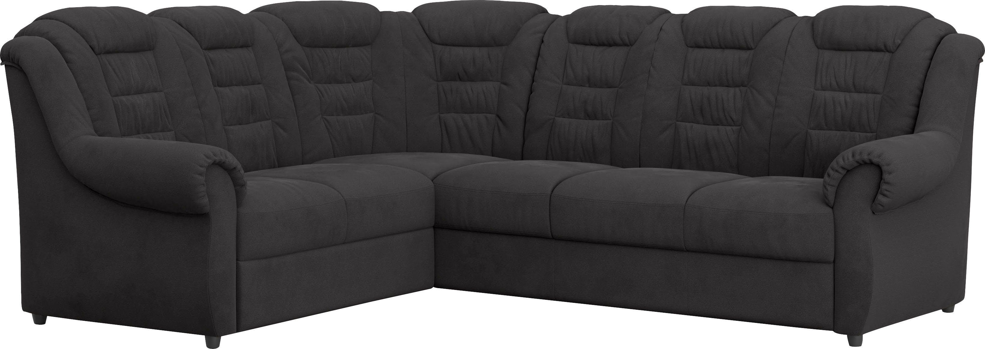 Home affaire Ecksofa "Boston L-Form", mit hoher Rückenlehne, wahlweise mit günstig online kaufen