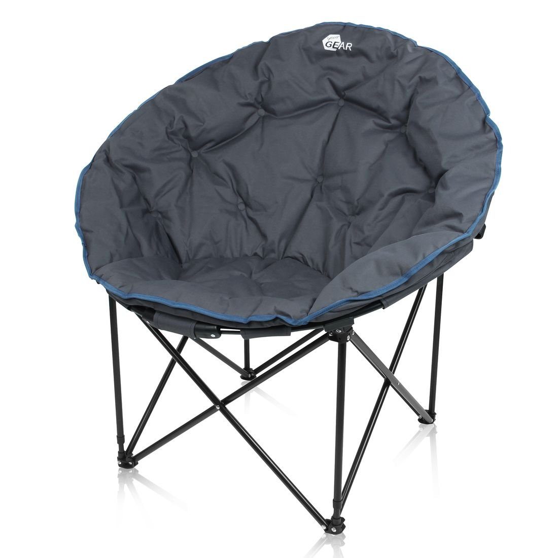 yourGEAR Faltstuhl »yourGEAR Campingstuhl Ortona XXL Moon Chair - faltbarer  Outdoor Sessel - Klappstuhl ø 100cm max 130kg« online kaufen | OTTO