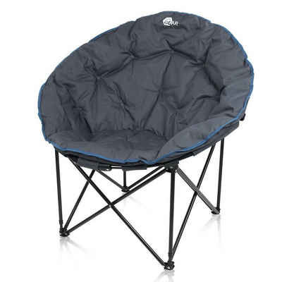 yourGEAR Faltstuhl »yourGEAR Campingstuhl Ortona XXL Moon Chair - faltbarer Outdoor Sessel - Klappstuhl ø 100cm max 130kg«