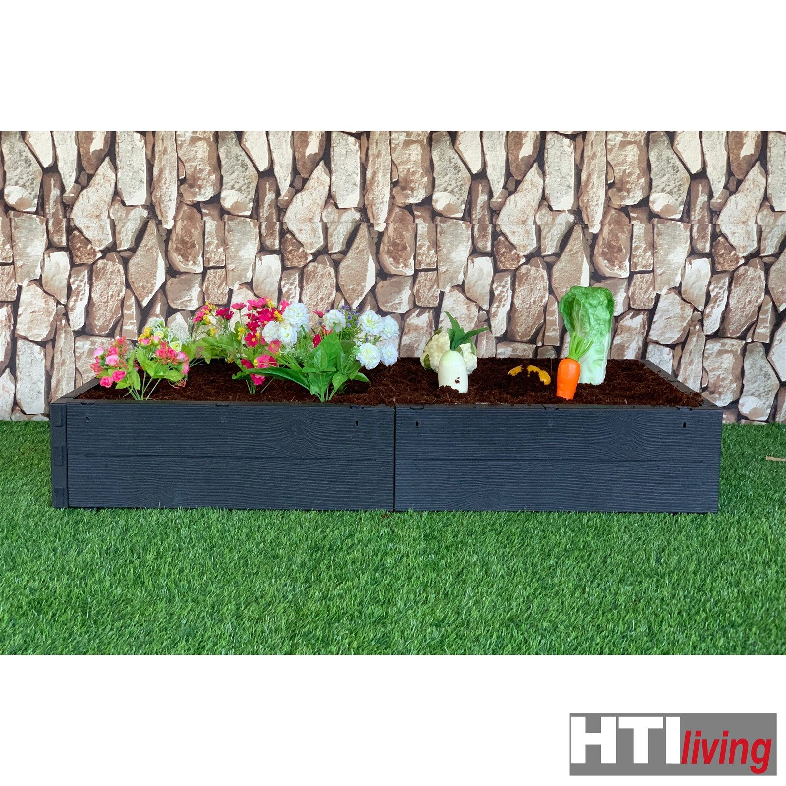 HTI-Living Hochbeet Hochbeet 6-teilig Nessa (Set, 6 St., 6 Module), Pflanzkasten