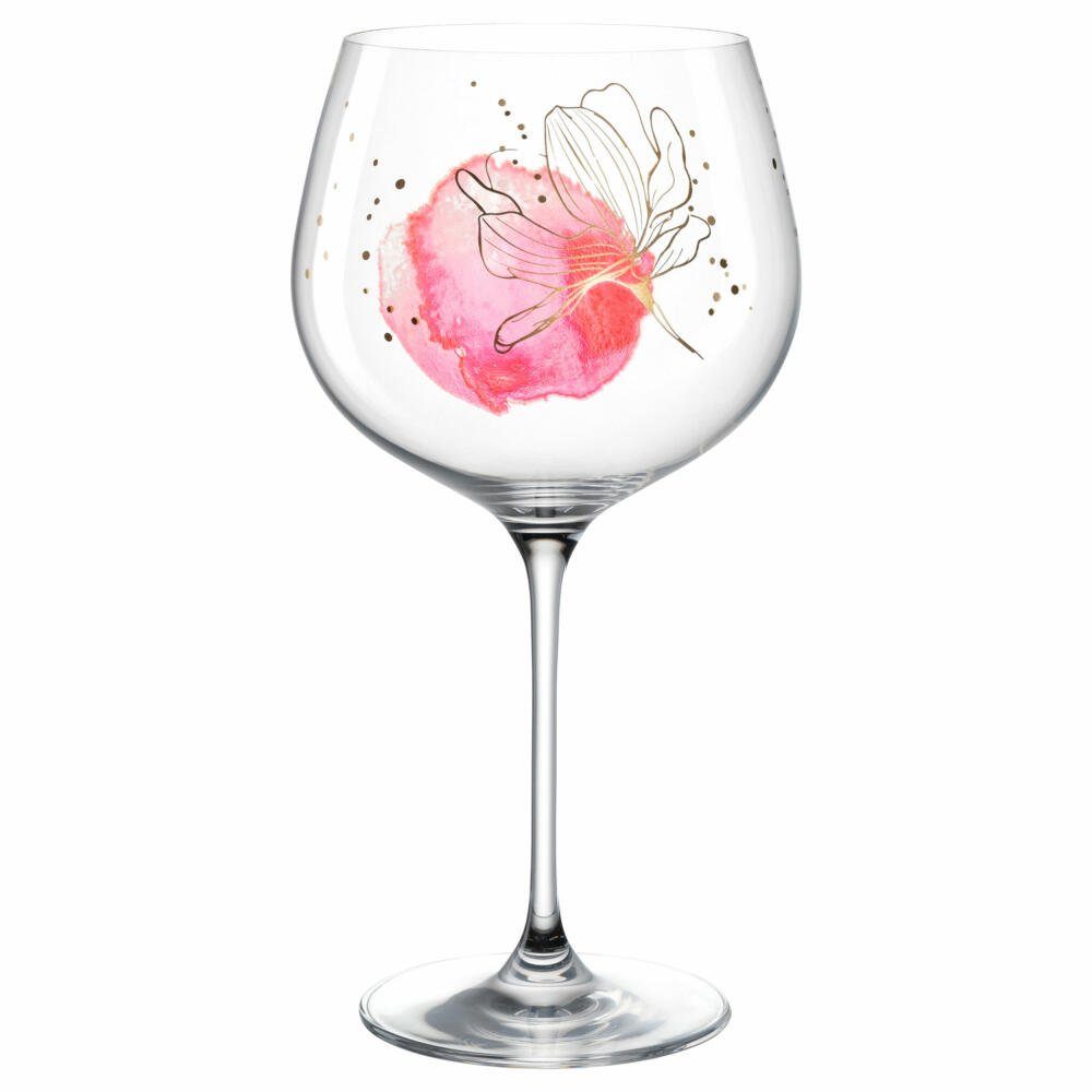 ml, Glas Kristallglas 750 LEONARDO Presente Blüte, Gin