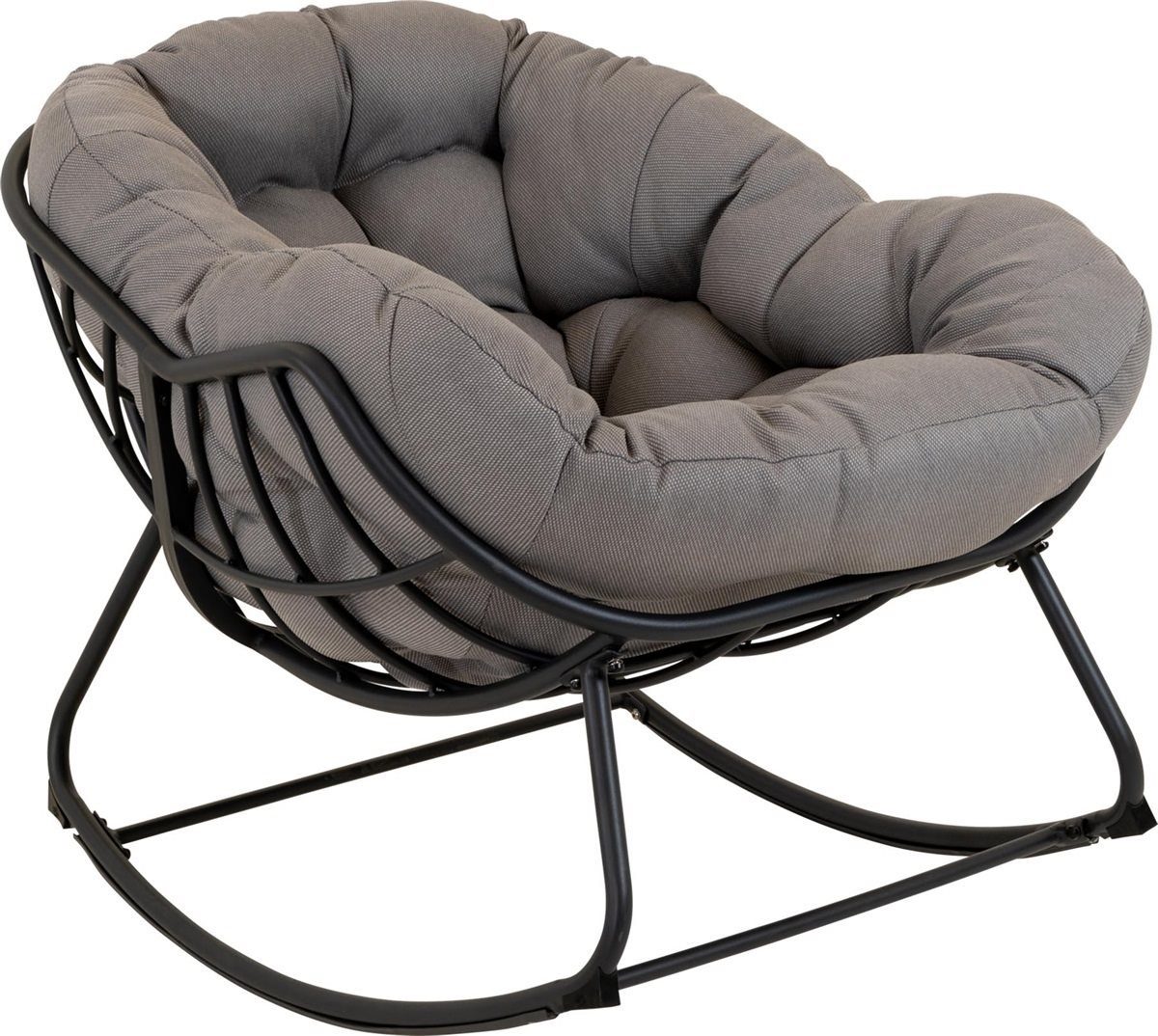 Lesli Living Schaukelstuhl Schaukelstuhl Relax-Stuhl Gartenstuhl günstig online kaufen