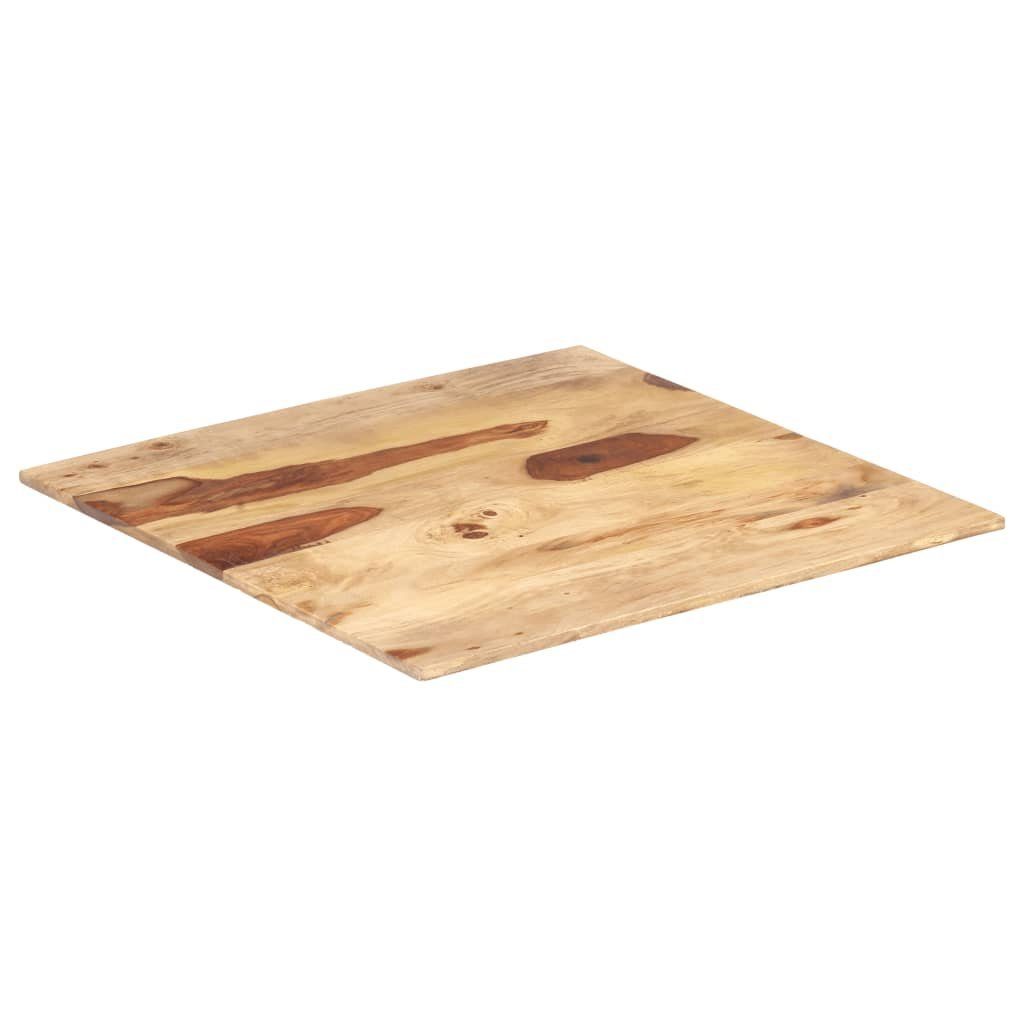 vidaXL Tischplatte Tischplatte St) cm Massivholz (1 Palisander mm 60×60 15-16