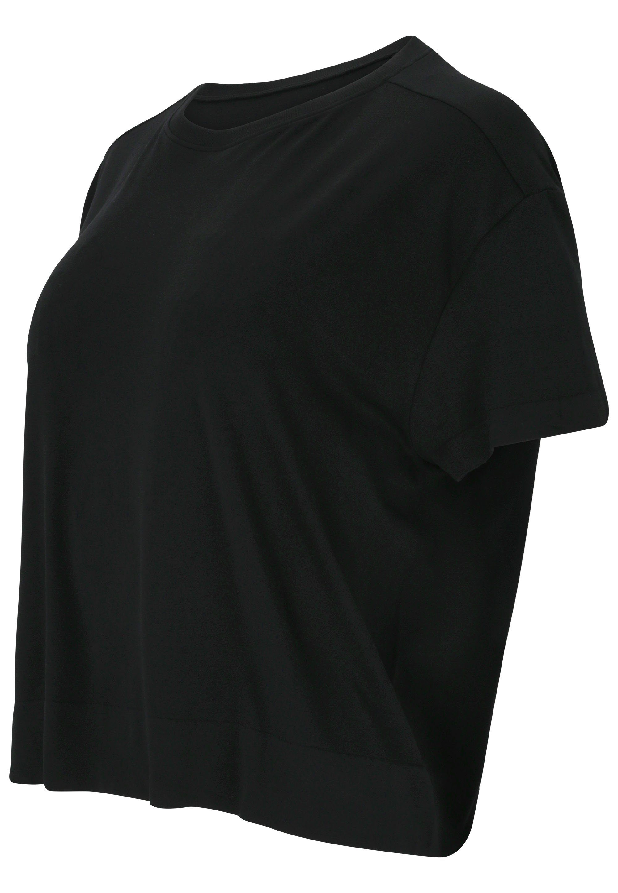 atmungsaktivem schwarz aus Funktionsshirt Laimeia Material ATHLECIA