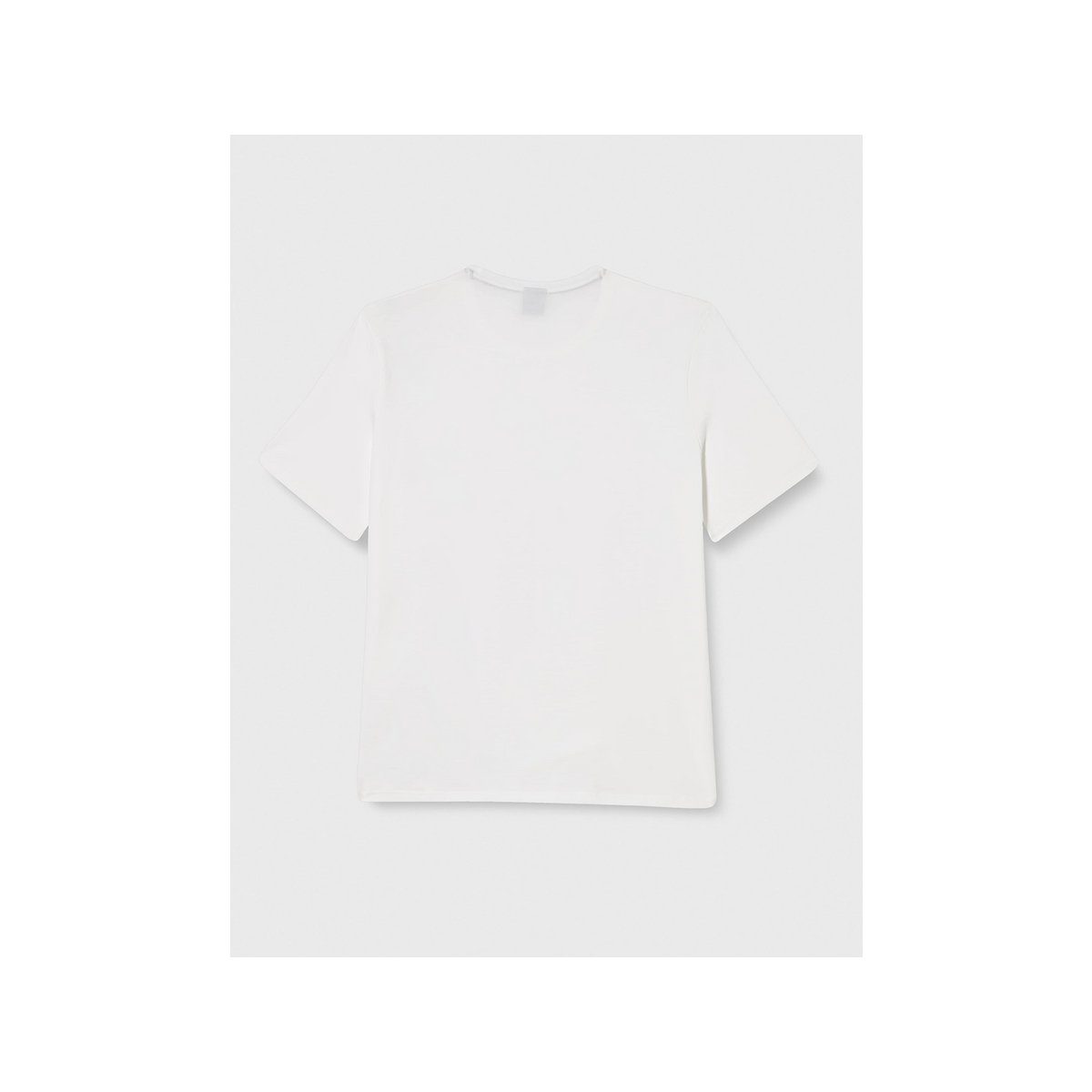 natur white HUGO Rundhalsshirt 107 (1-tlg)