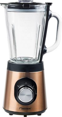 bestron Standmixer ABL500CO Copper Collection, 500 W, 1,5 Liter, Kupfer