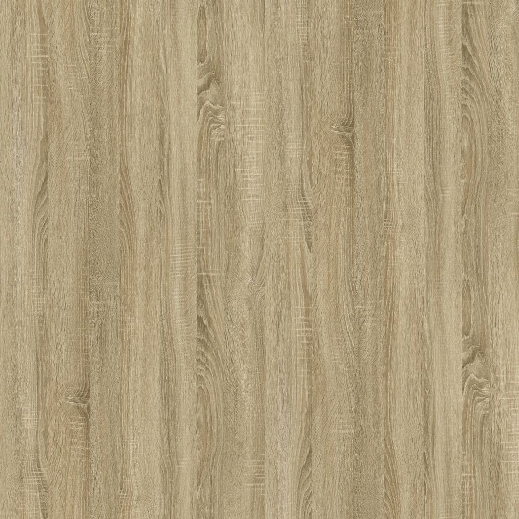 Couchtisch cm Eiche | Eiche (1-St) vidaXL Sonoma Sonoma-Eiche Holzwerkstoff 50x50x35 Couchtisch Sonoma
