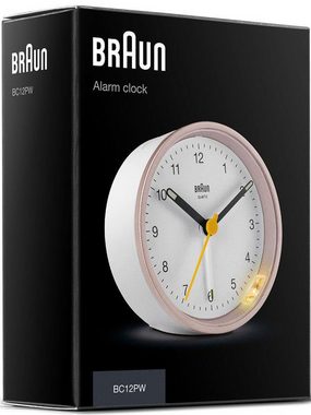 Braun Quarzwecker Braun BC12PW Klassik Wecker