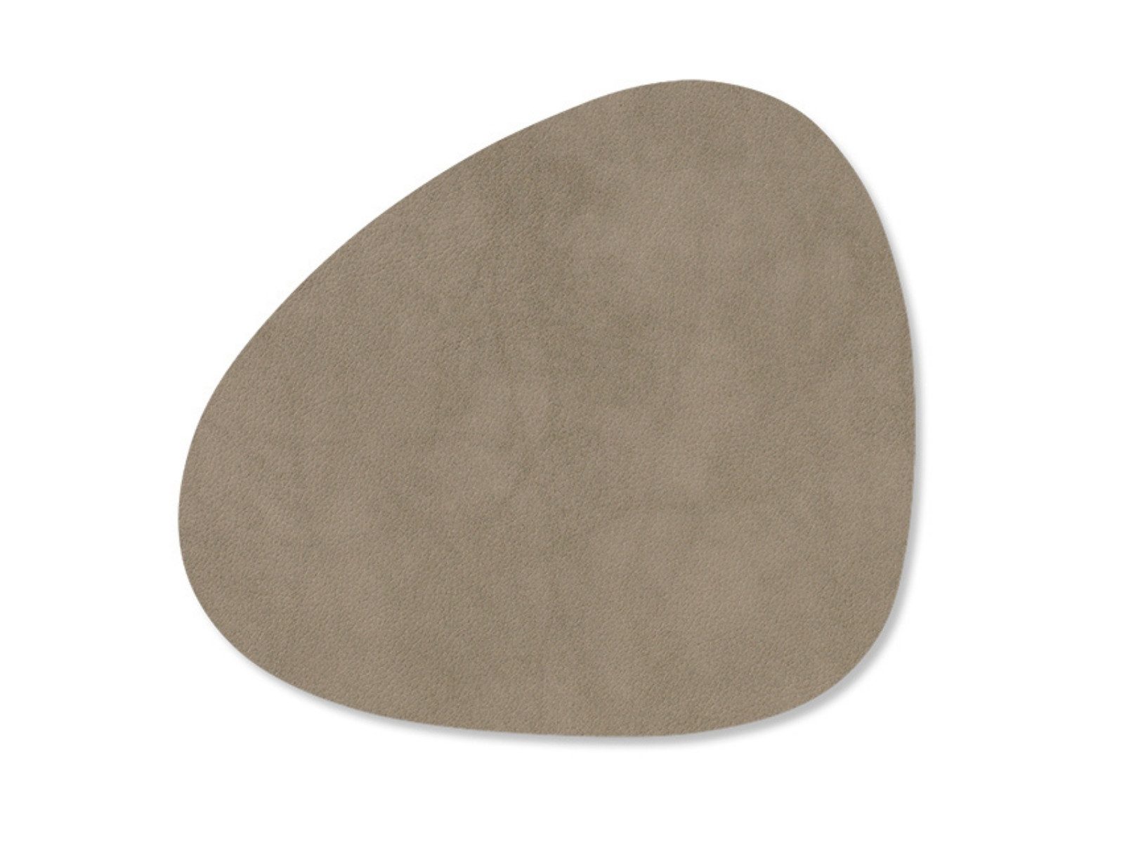 LIND DNA Platzset Nupo Untersetzer Curve nomad grey 11x13cm