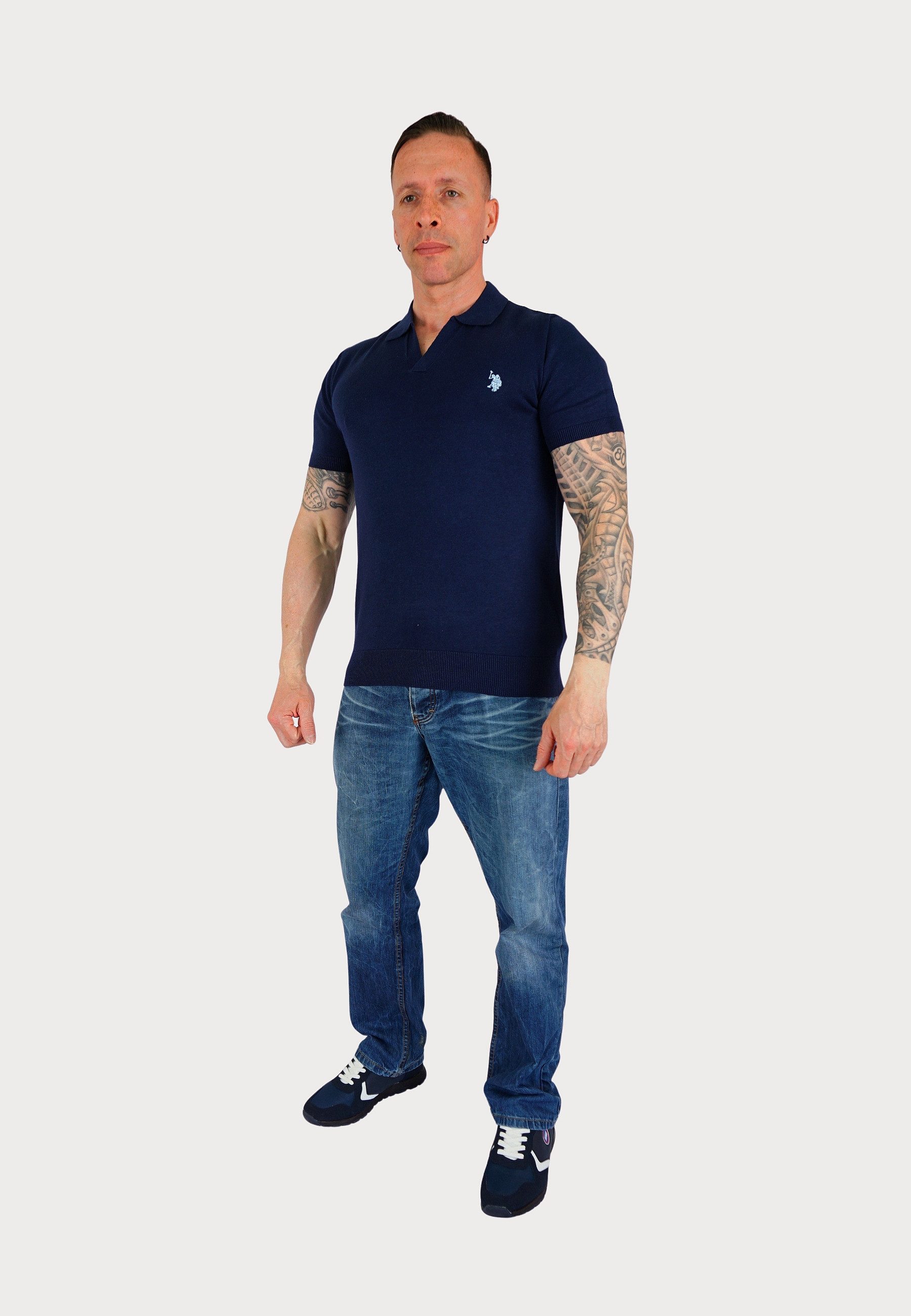 U.S. Polo Assn. T-Shirt Poloshirt Strick günstig online kaufen