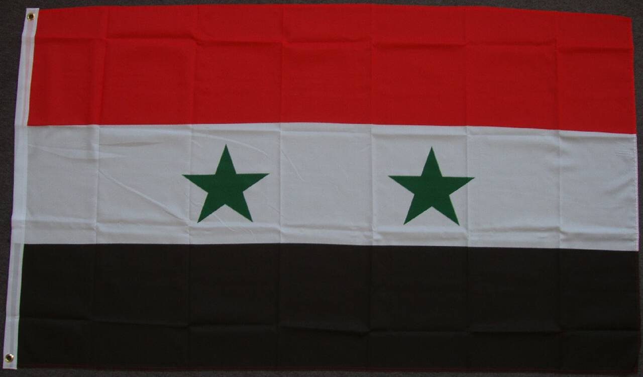 Flagge Syrien 80 flaggenmeer g/m²