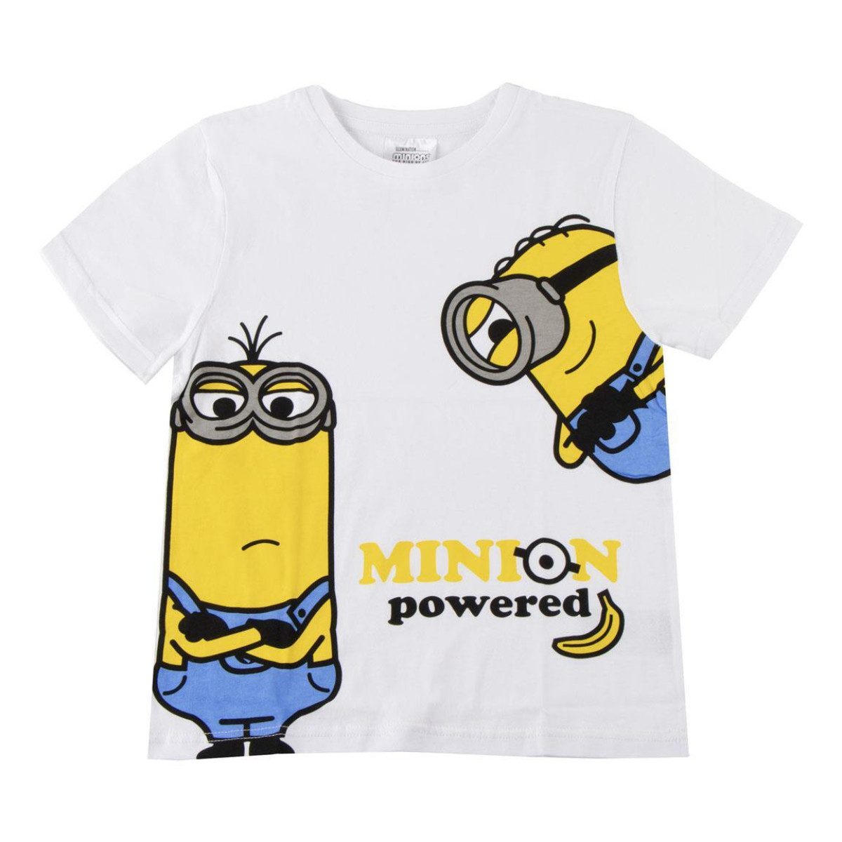 Minions T-Shirt - Kurzarmshirt Kinder Baumwollshirt Freizeit Sommer Kleidung (1-tlg)