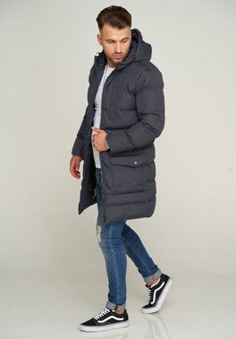 SOULSTAR Parka S2ROROS mit Kapuze warme Winterjacke Wintermantel Steppjacke Pufferjacke