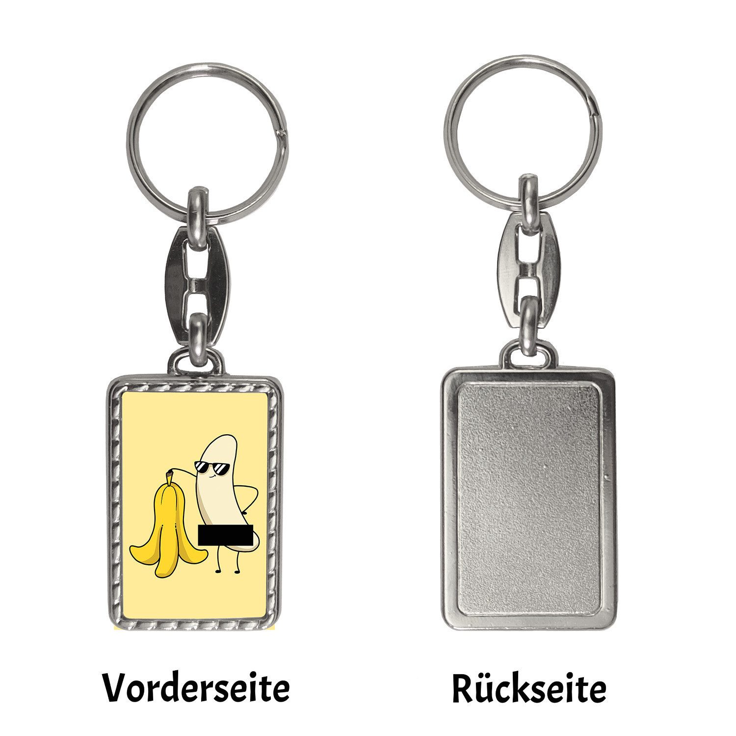 speecheese Schlüsselanhänger Nackte Banane Schlüsselanhänger mit günstig online kaufen