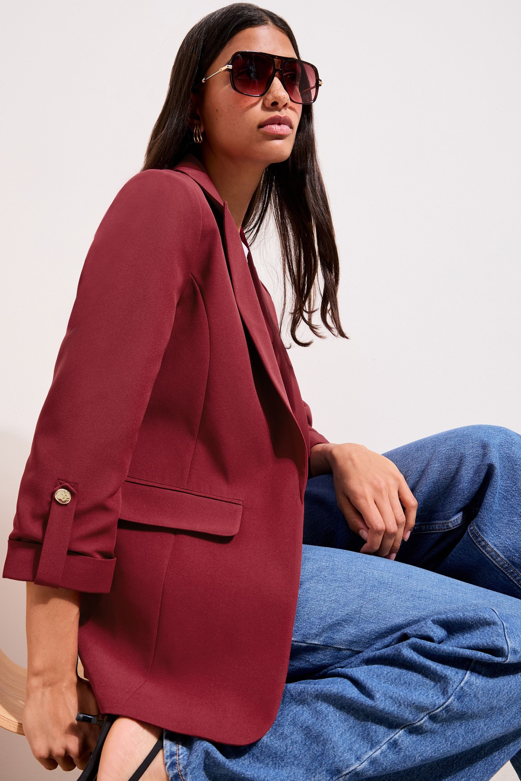 Friends Like These Jackenblazer Friends Like These verschlussloser Blazer, Regular (1-tlg)