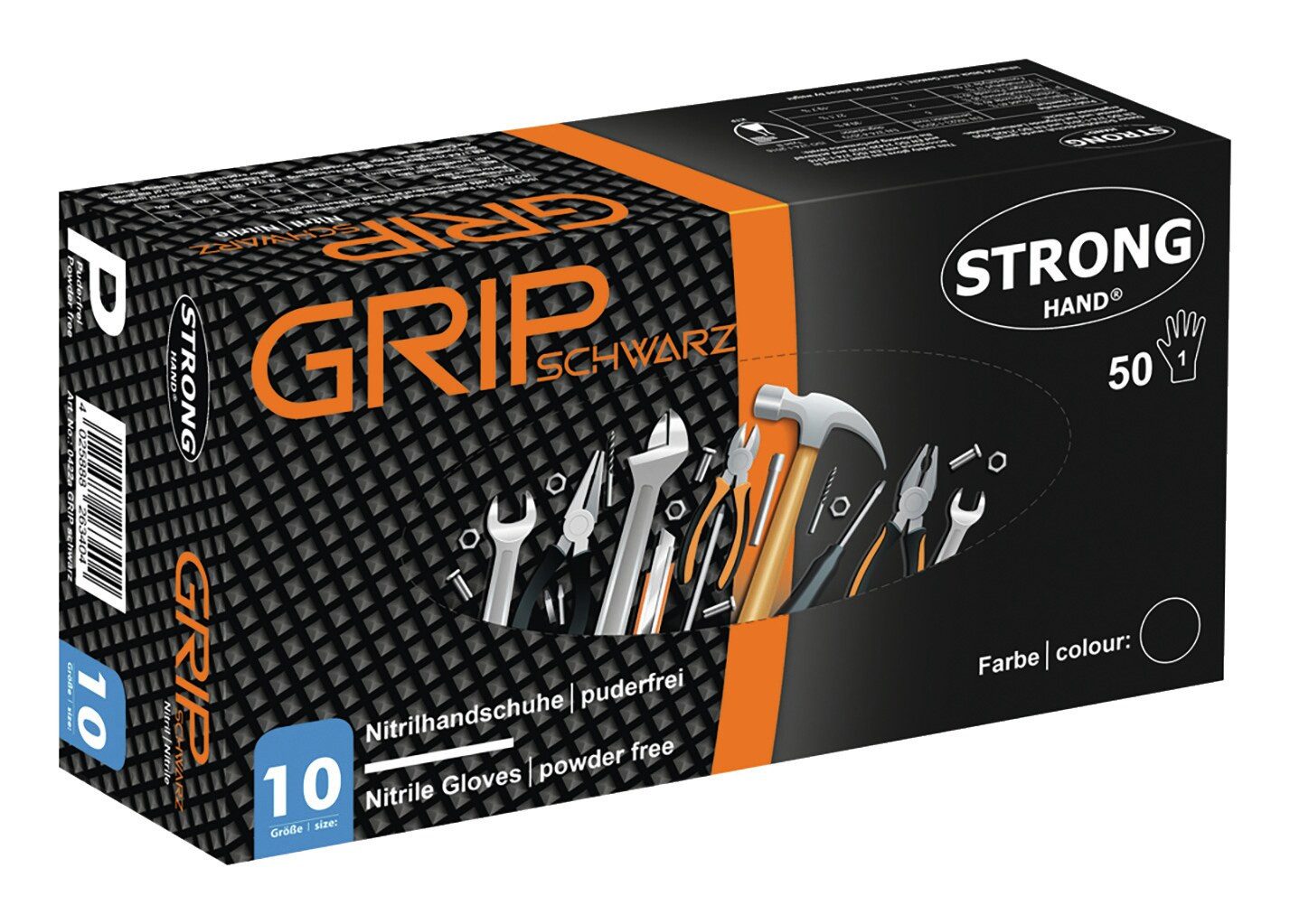 Stronghand Einweghandschuhe Grip, ungepudert, Box günstig online kaufen