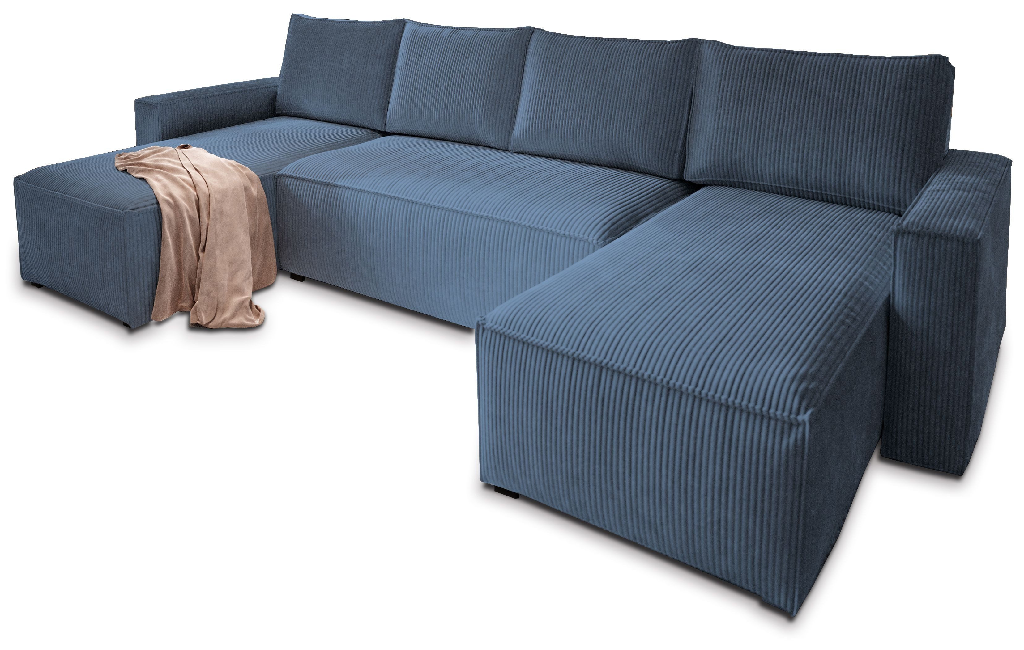 Masseno Ecksofa ASPRA mit Schlaffunktion U-Form, günstig online kaufen