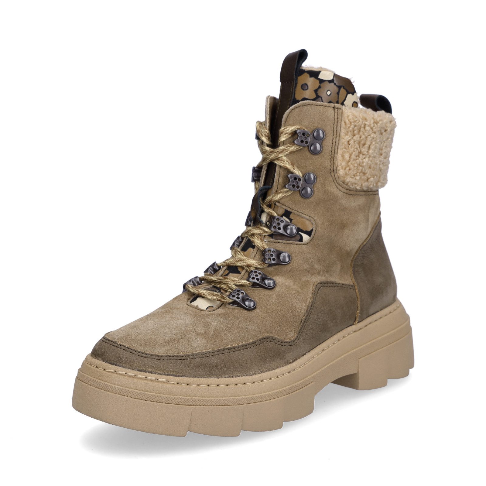 Waldläufer Waldläufer Damen Schnürboot Saiga taupe Schnürboots