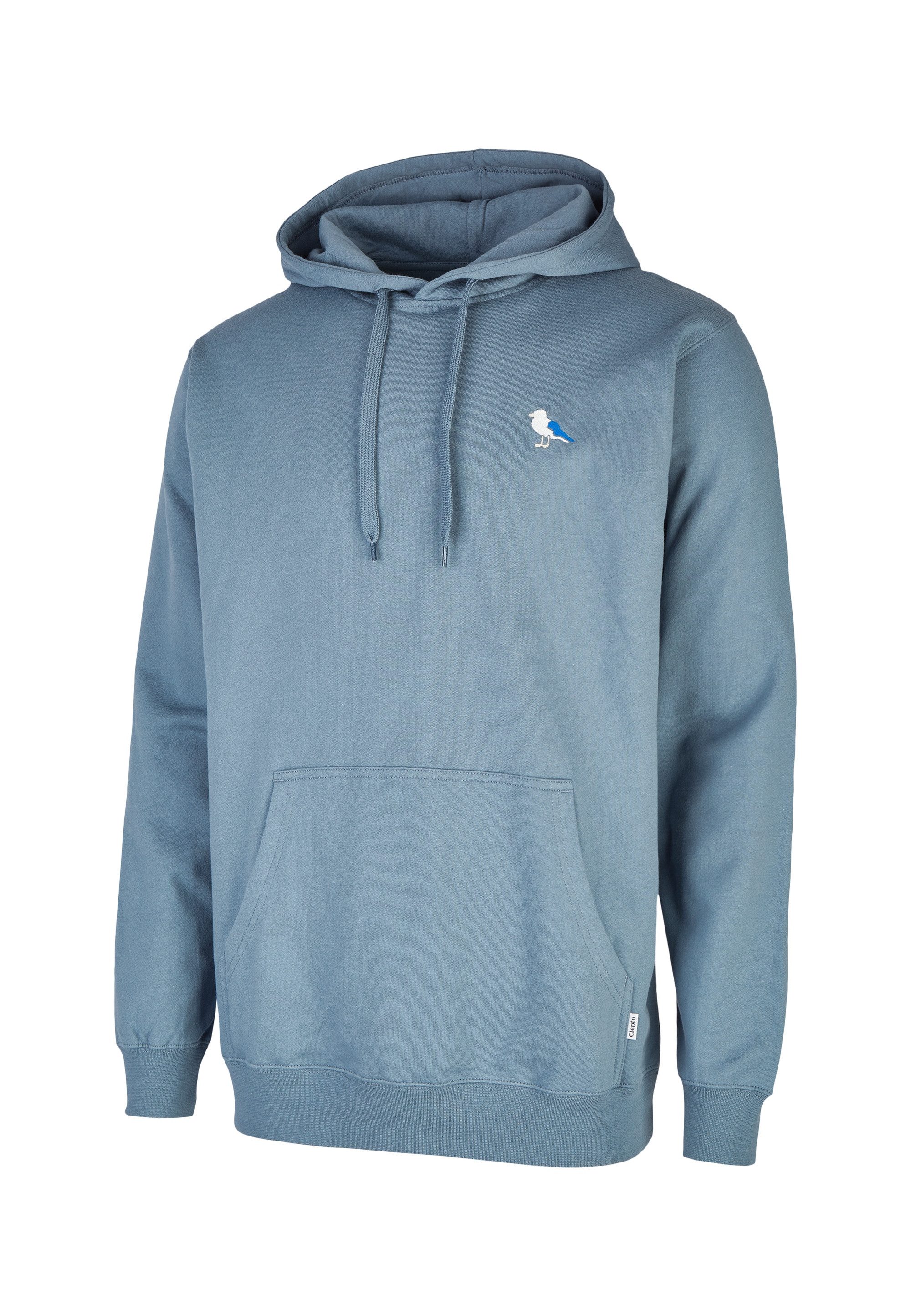 Cleptomanicx Kapuzensweatshirt Hooded Embro Gull 2 (1-tlg) im klassischen Design