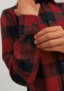 Jack & Jones Junior Langarmhemd JJEGINGHAM TWILL SHIRT L/S NOOS JNR