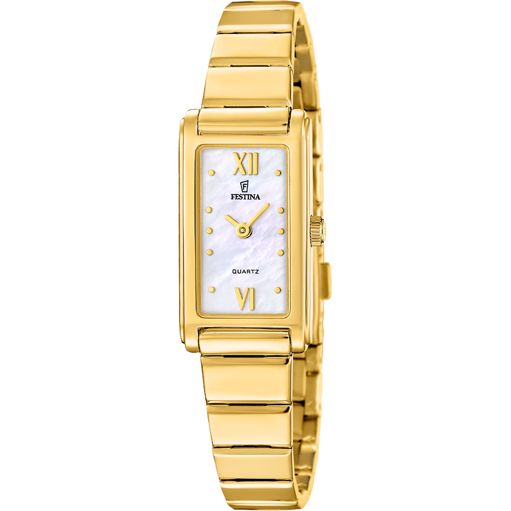 Festina Quarzuhr Mademoiselle F20768_1, Armbanduhr, Damenuhr, Edelstahlarmband, analog