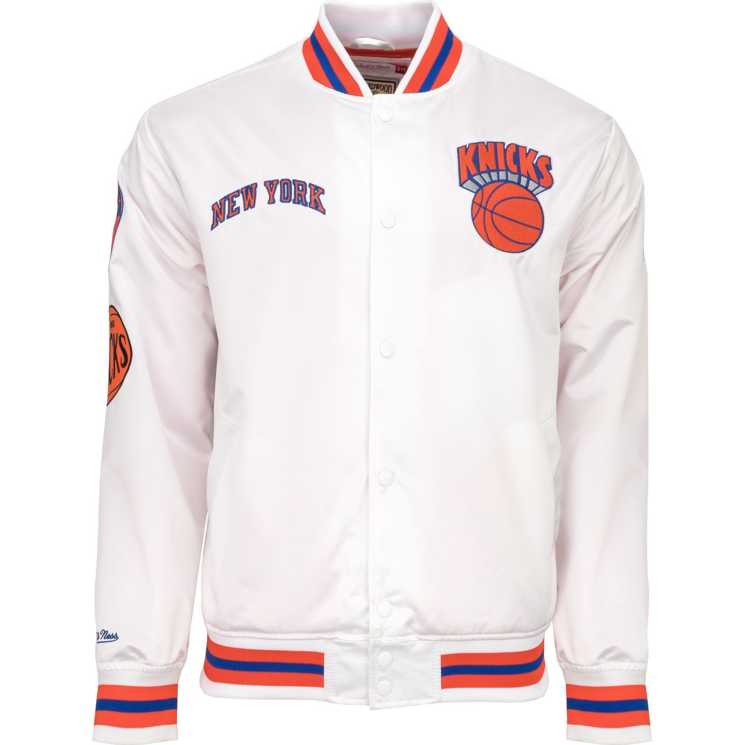 Mitchell & Ness Collegejacke City Collection Satin New York Knicks