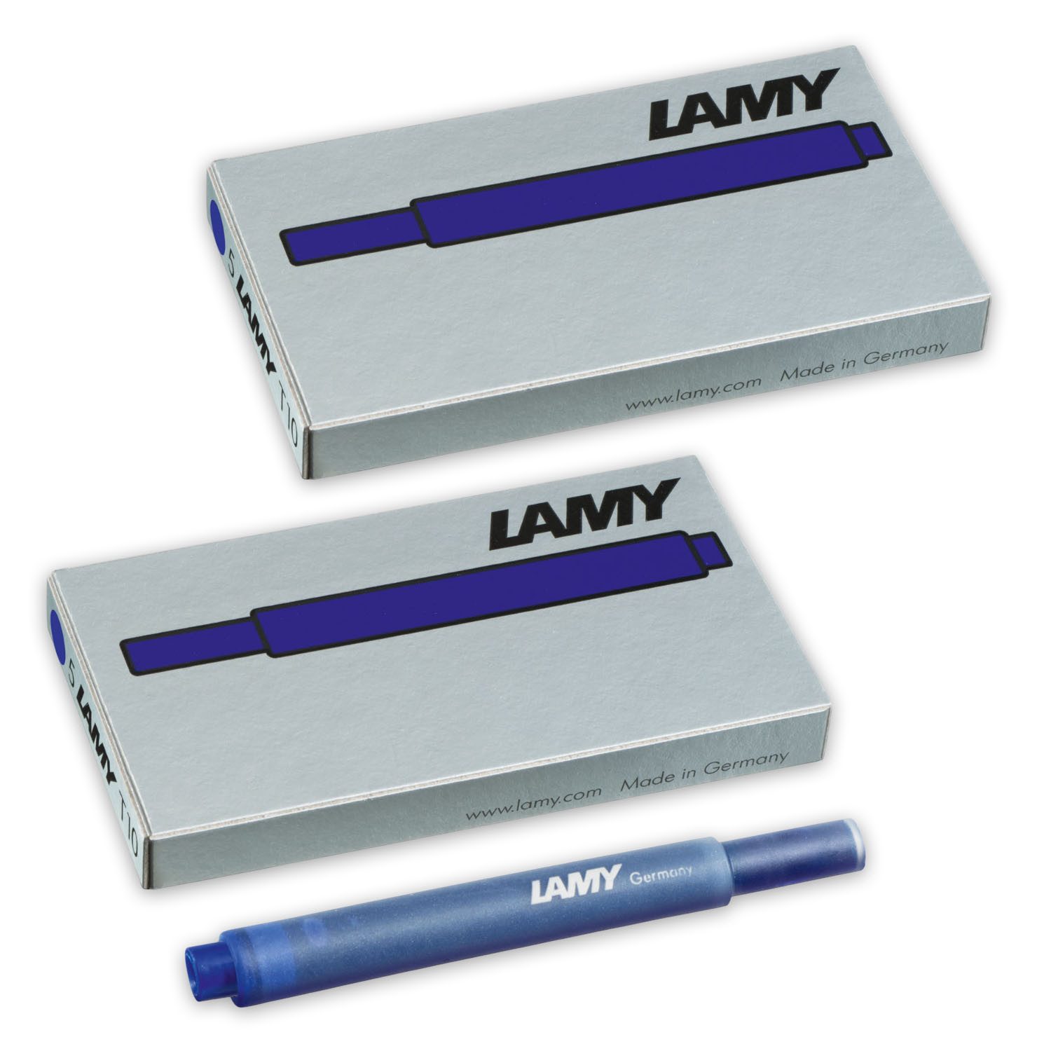 LAMY LAMY 2er Set Картриджи T10 825 BLAU löschbar (10 Stück) Tintenpatrone