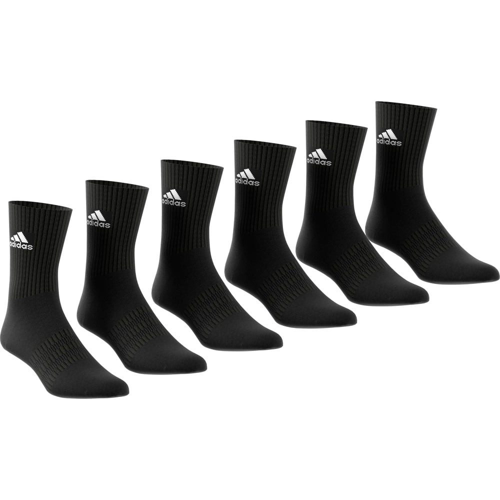 adidas Performance Sportsocken Crew Cushion schwarz - 6 Paar günstig online kaufen