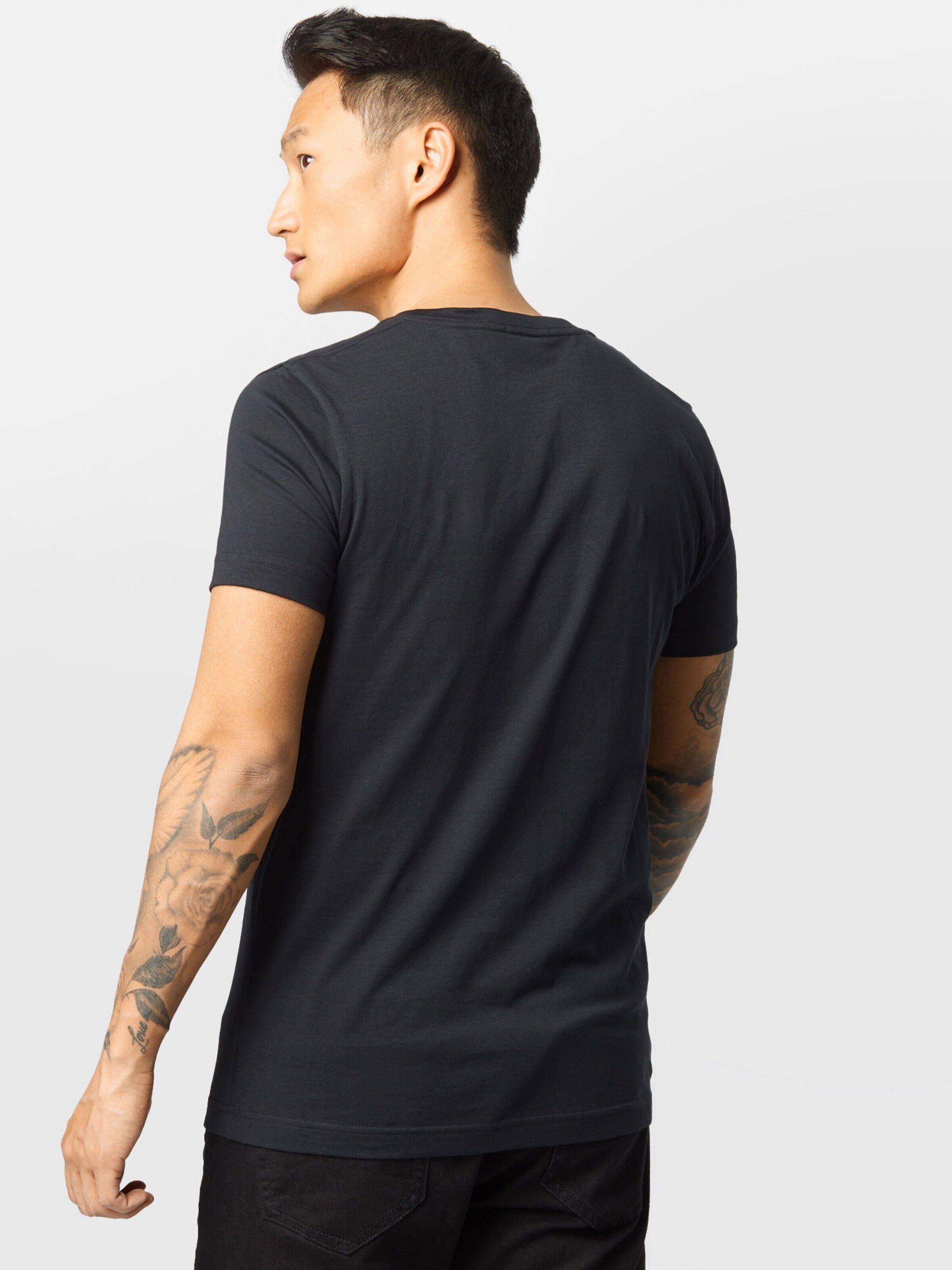 Gant (1-tlg) T-Shirt Schwarz