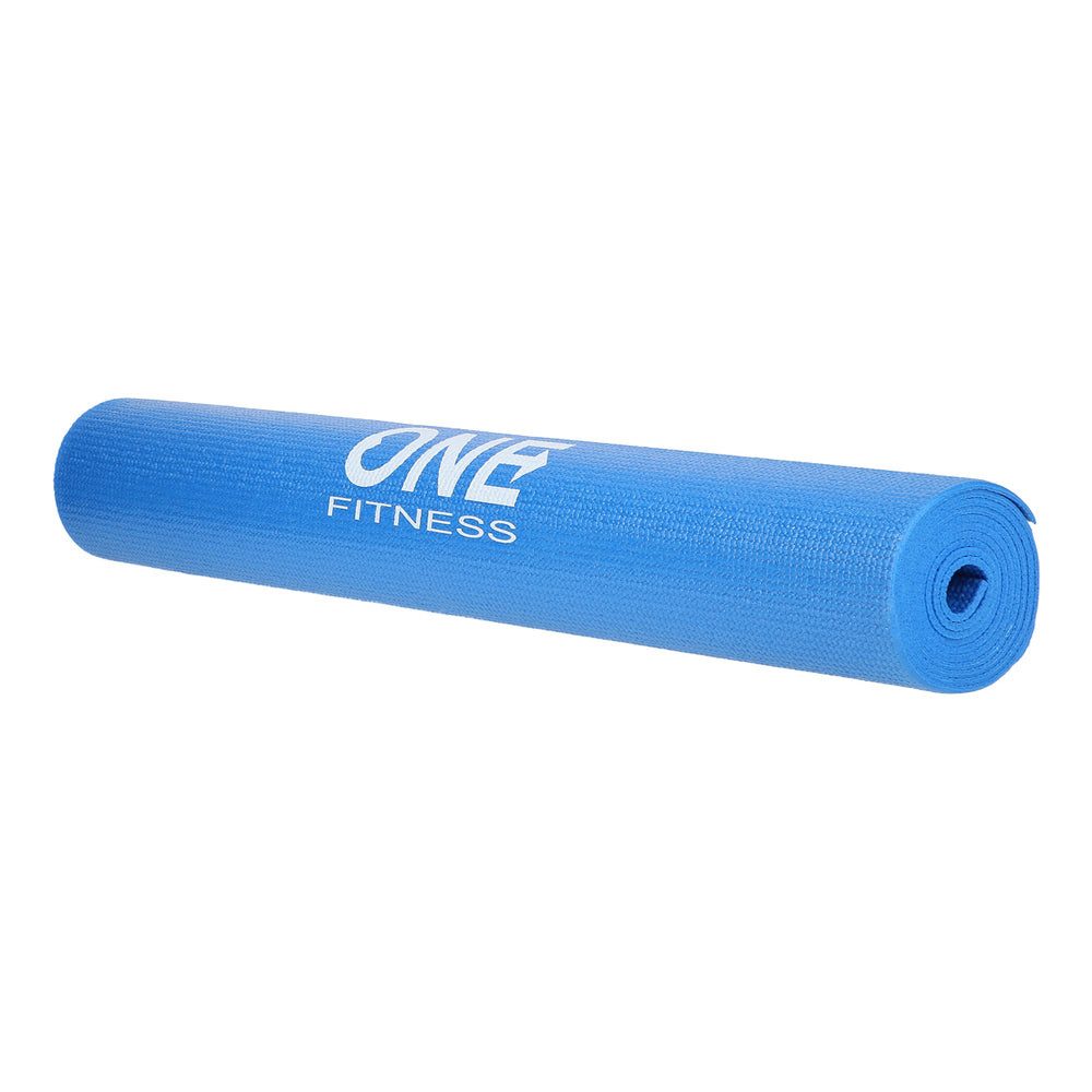 ONE FITNESS Yogamatte Fitnessmatte Homegym (Spar-Set, 1-St., Übungsmatte), Perfekt für Yoga, Aerobic und Fitnessübungen geeignet