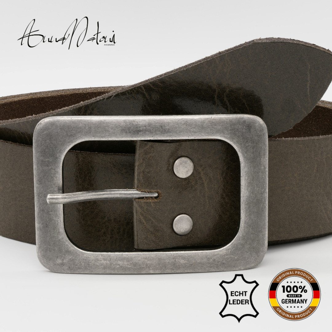 AnnaMatoni Ledergürtel AnnaMatoni Ledergürtel Blu Ledergürtel Blu – Bild 5 von 5