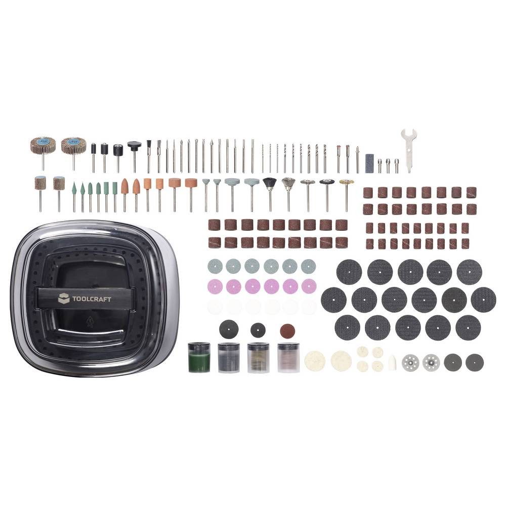 TOOLCRAFT Schleifaufsatz TO-10197477 Drehwerkzeug-Sortiment 1 Set