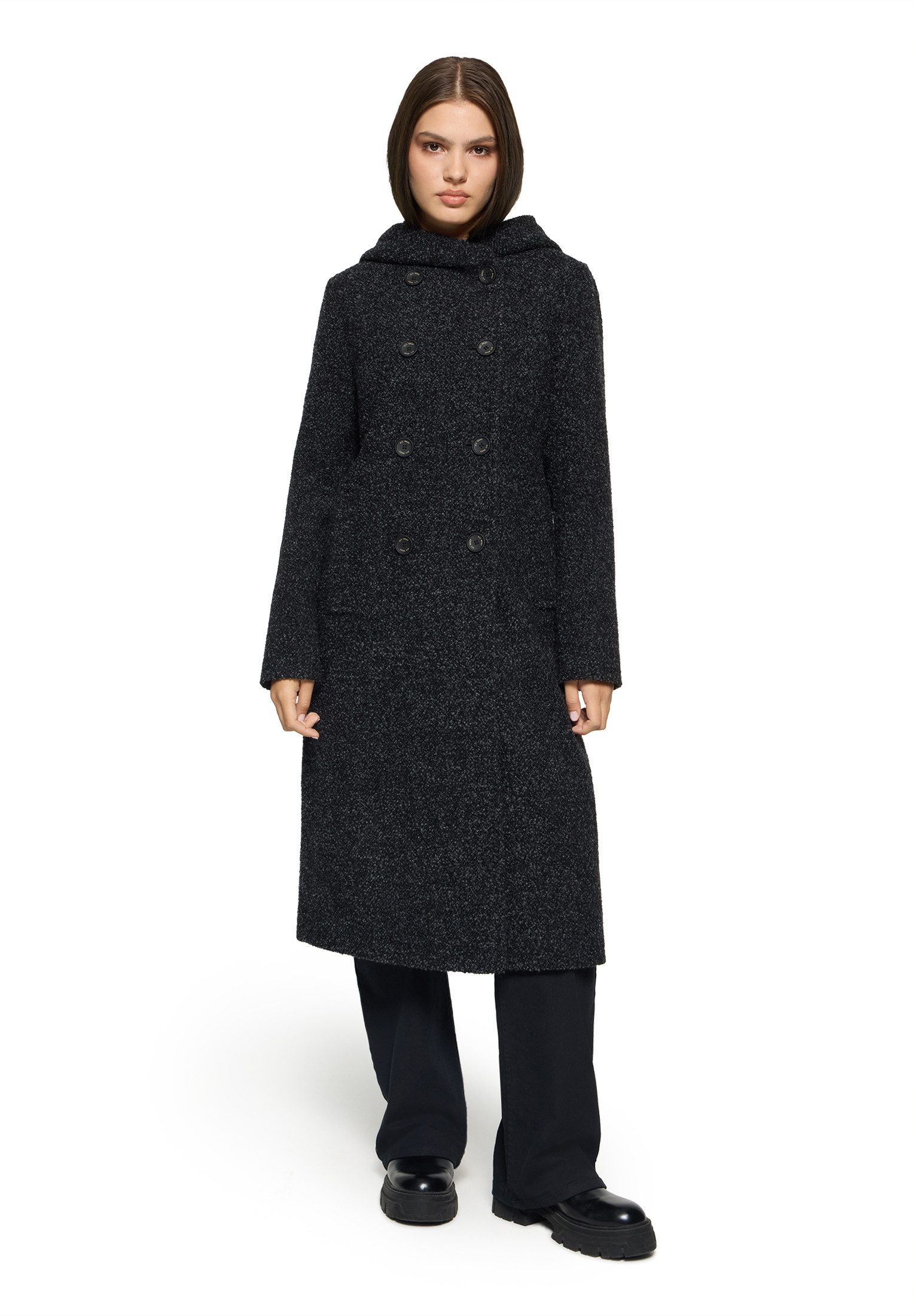 Gil Bret Wollmantel mit Kapuze günstig online kaufen