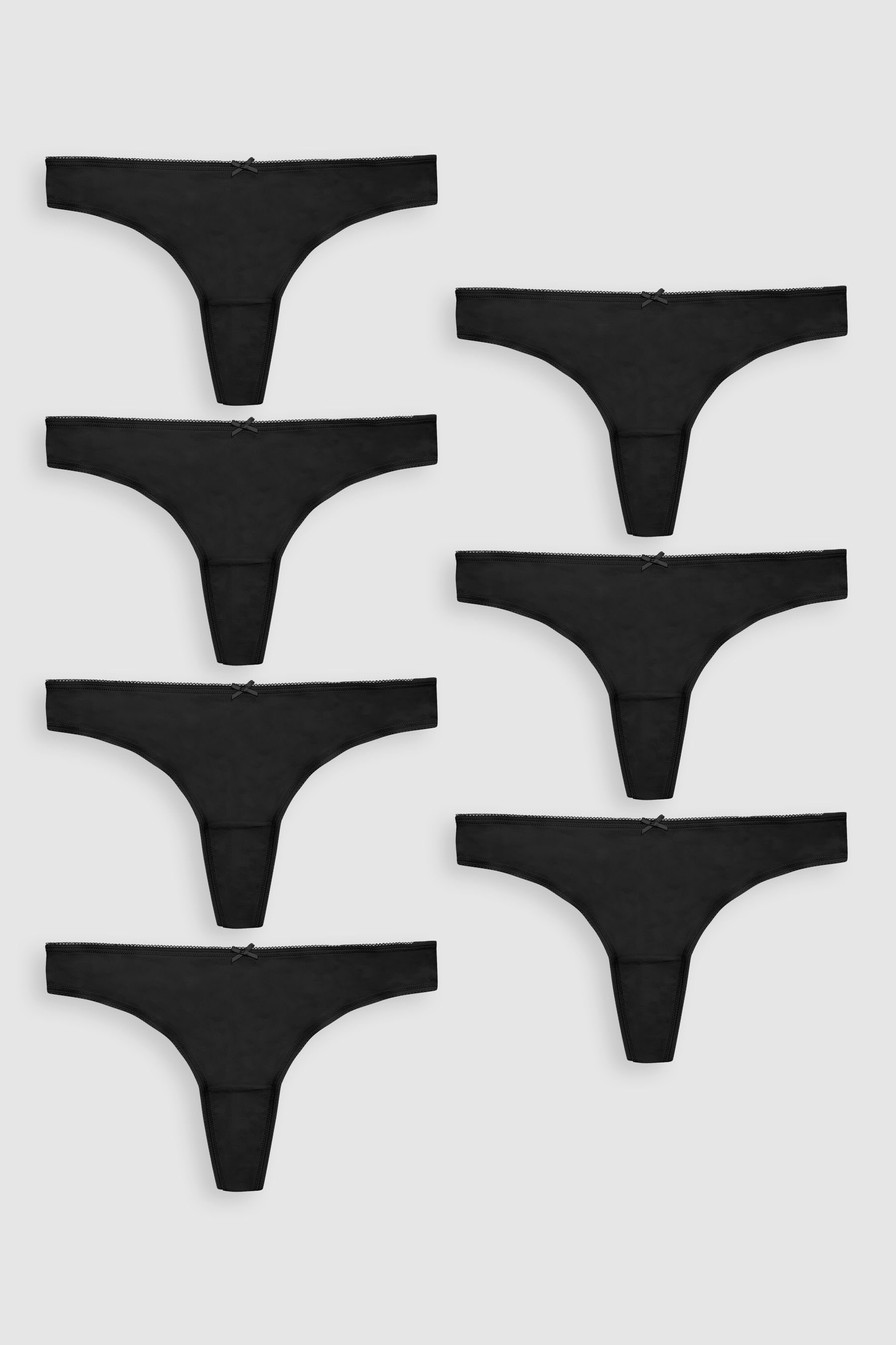 String Tanga-Slips aus Mikrofasern im 7er-Pack