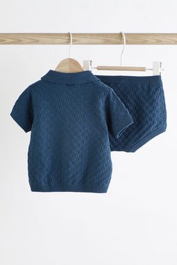 Next Shirt & Shorts Gestricktes Baby Oberteil und Shorts im Set (2-tlg)