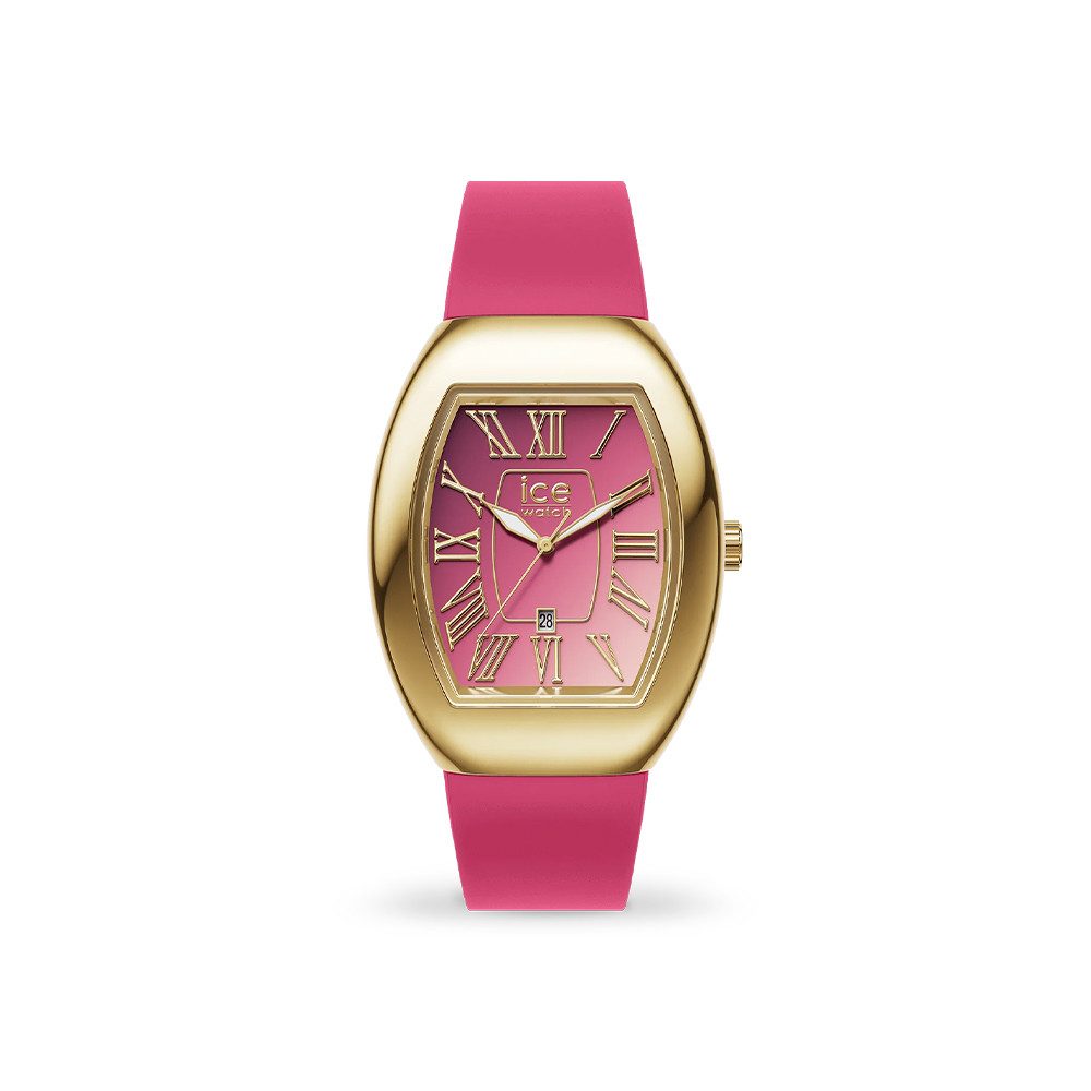 ice-watch Quarzuhr Ice-Watch Ice Boliday Dome Metal Pink Gold (S) 024050, Hochwertiges Produkt mit zeitlosem Design, sorgfältiger Verarbeitung